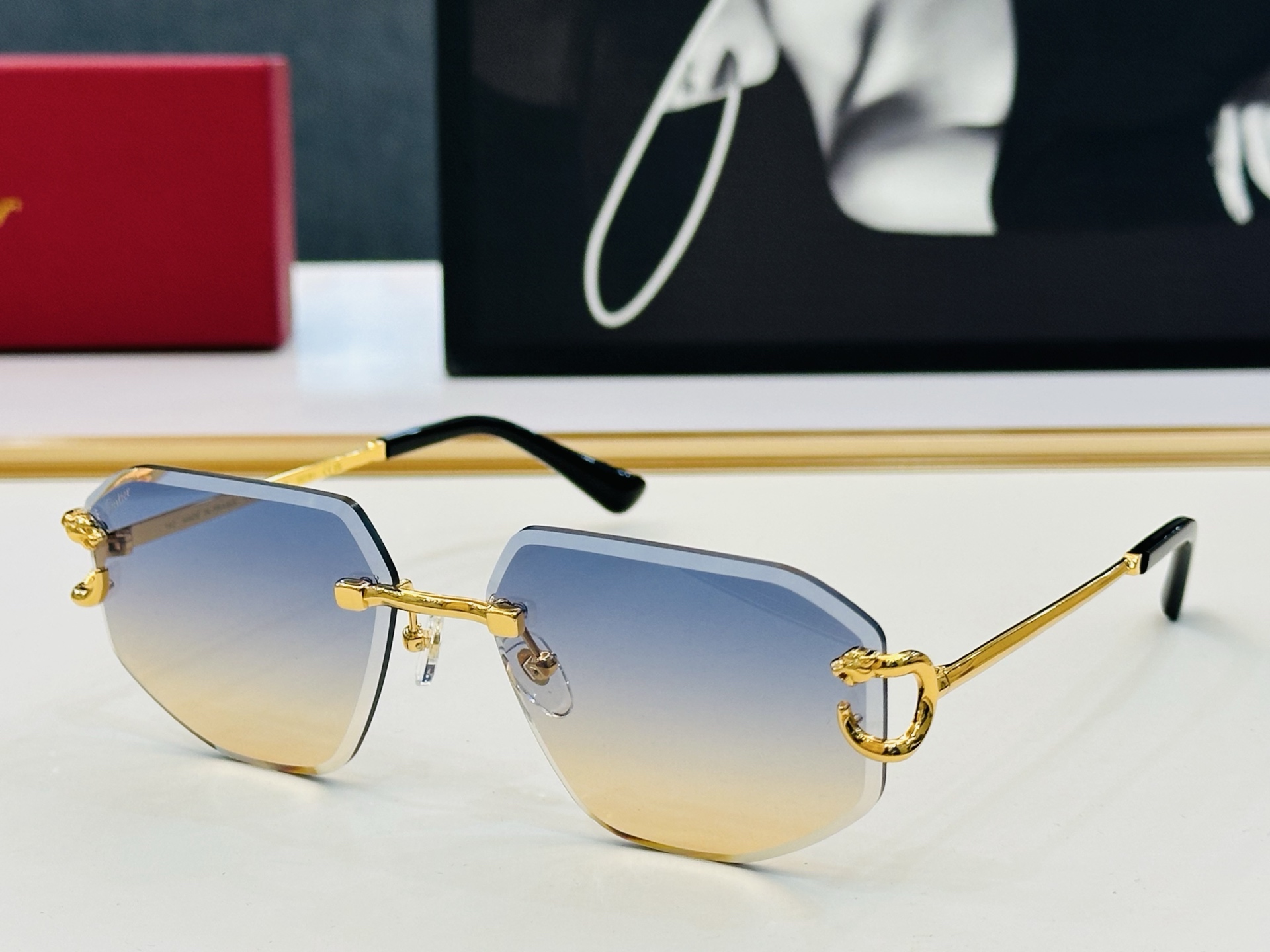 🆕 原版Cartie* 卡家 官网经典款 太阳镜 CT0634S Size：58口17-140 电镀工艺