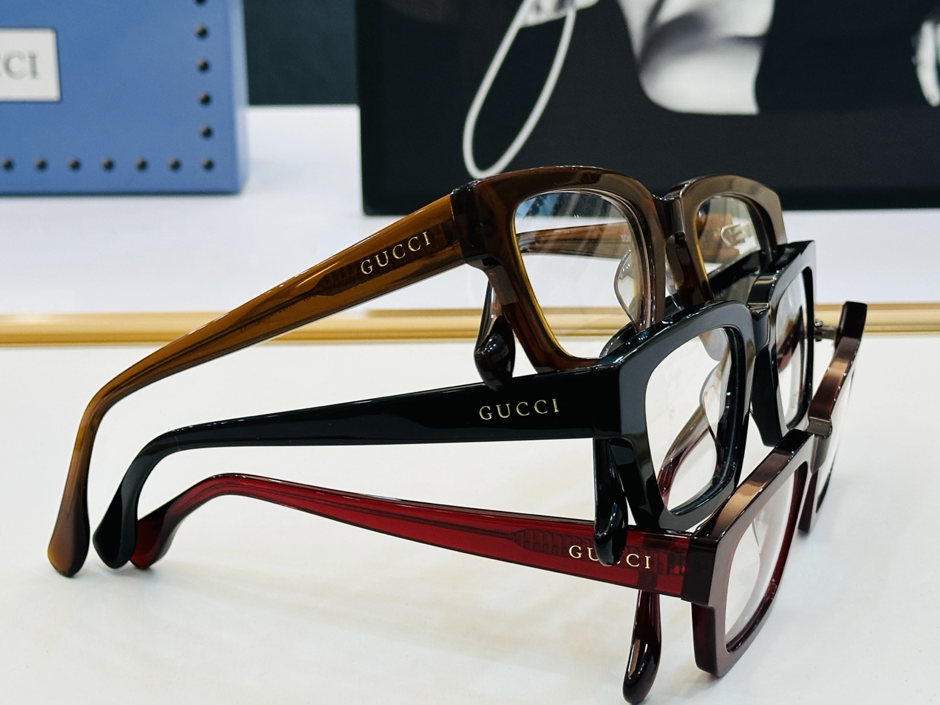 🆕 👏👏GUCC*👍古家GG6002   Size：49口21-148  搭配镜框🔝J❤配光架 
