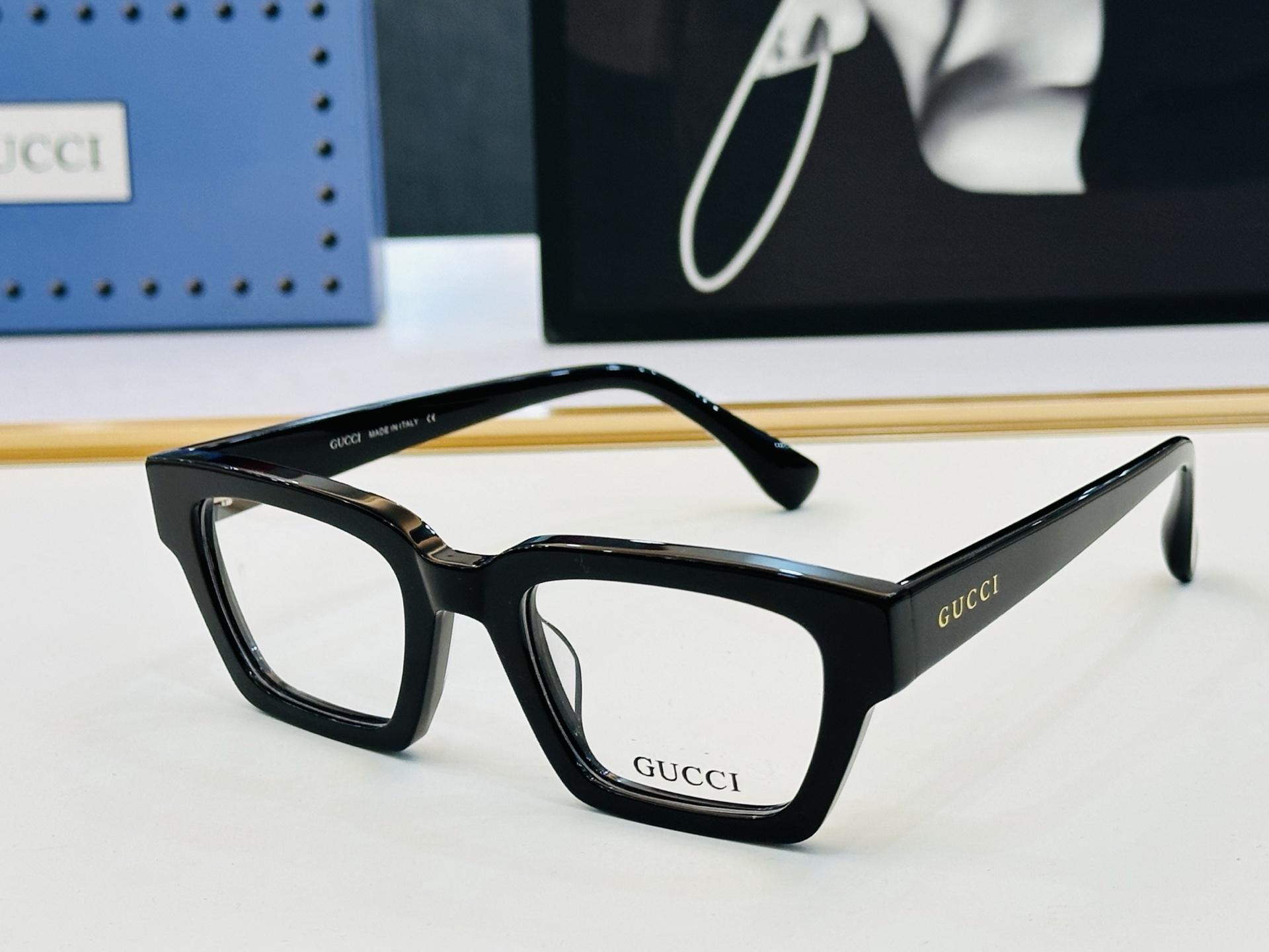 🆕 👏👏GUCC*👍古家GG6002   Size：49口21-148  搭配镜框🔝J❤配光架 