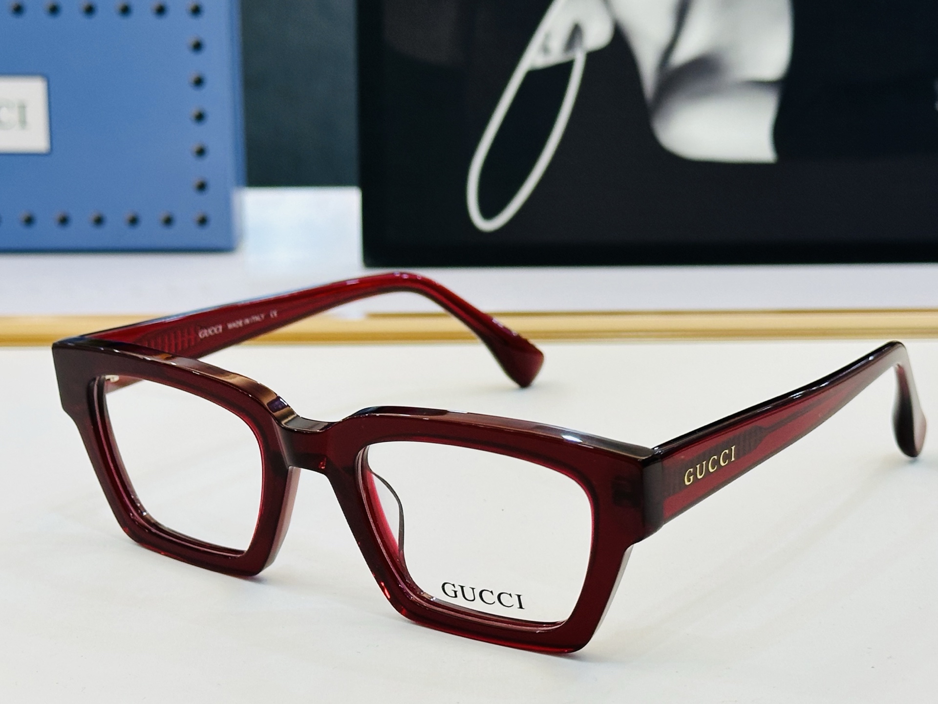 🆕 👏👏GUCC*👍古家GG6002   Size：49口21-148  搭配镜框🔝J❤配光架 