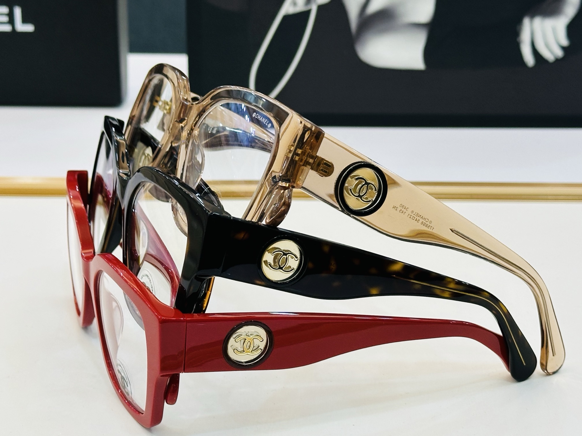 【CHANE*/香家】MODEL CH3490 Size：54口21-145 💅🏻☝👓完美品质 一💋独特