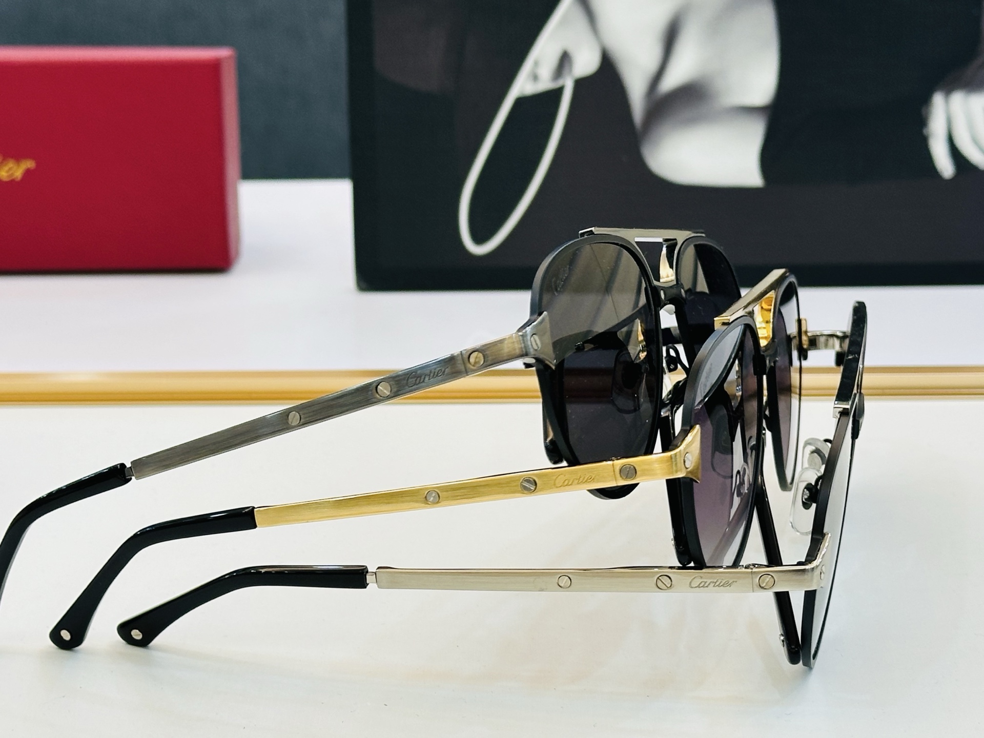 Cartie* 卡家 太阳镜 CT0476S  Size：59口17-145 电镀工艺精湛气质十足！CC