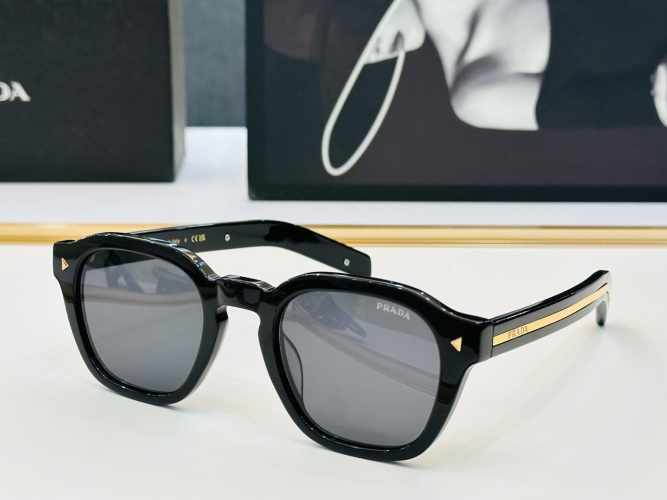 Prada PRA16S Black Sunglasses - 52mm Lens Size, Stylish and Durable 1 Prada PRA16S Black Sunglasses - 52mm Lens Size, Stylish and Durable