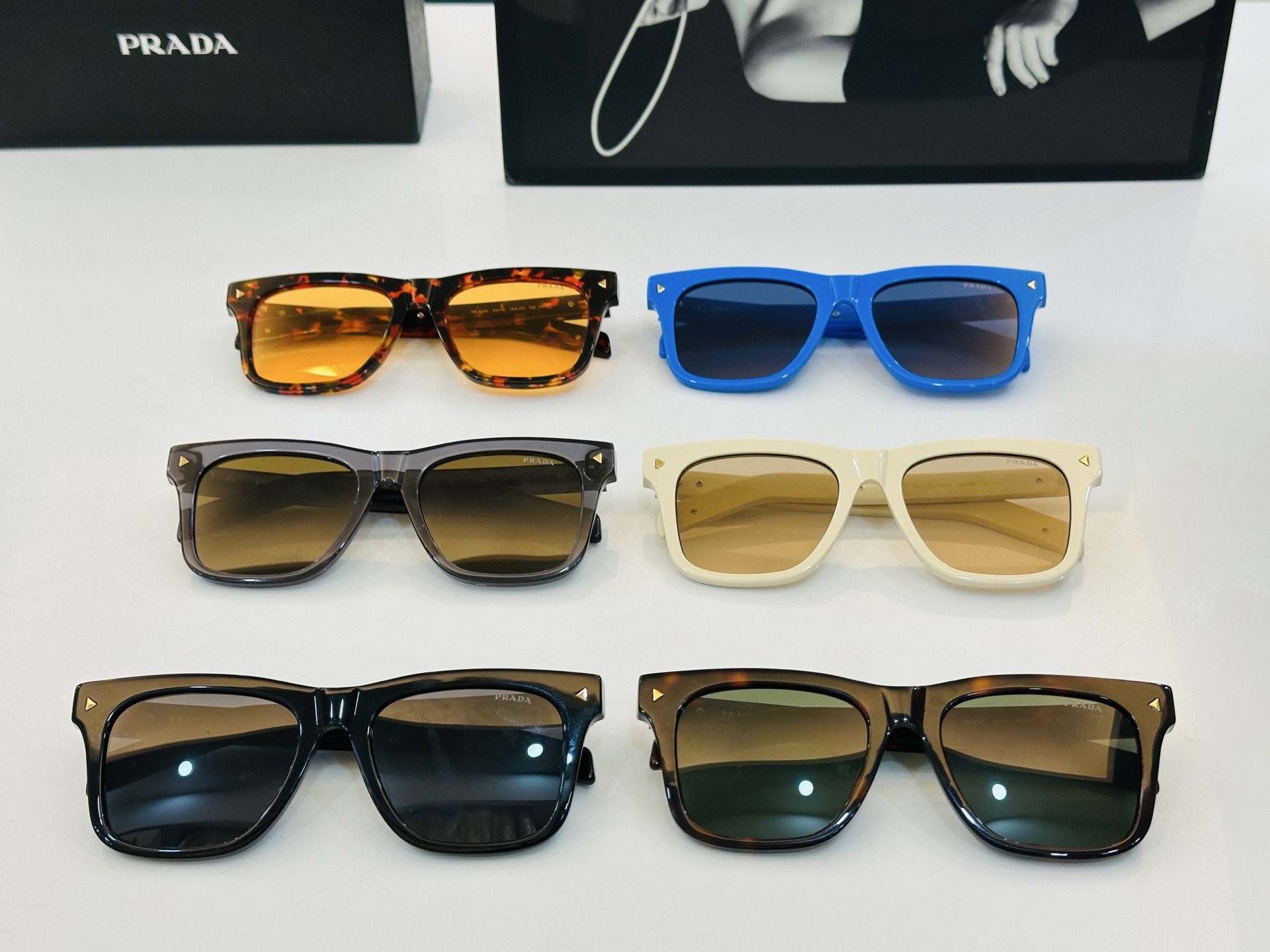Prada PRA17S Black Sunglasses | Stylish, Durable, and UV Protective 10 i1749124646996 6604 0 8