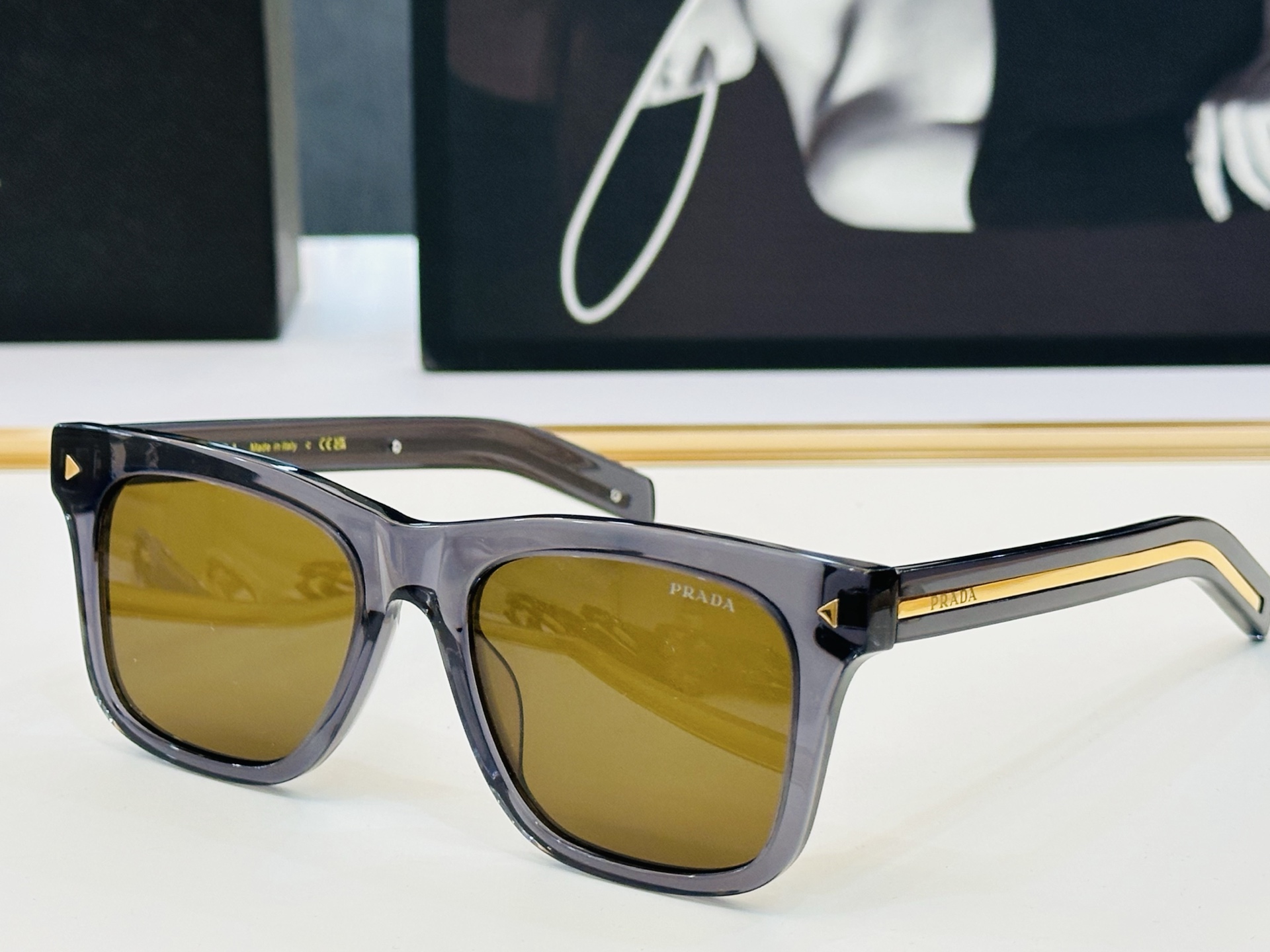 Prada PRA17S Black Sunglasses | Stylish, Durable, and UV Protective 5 i1749124647026 6898 0 3