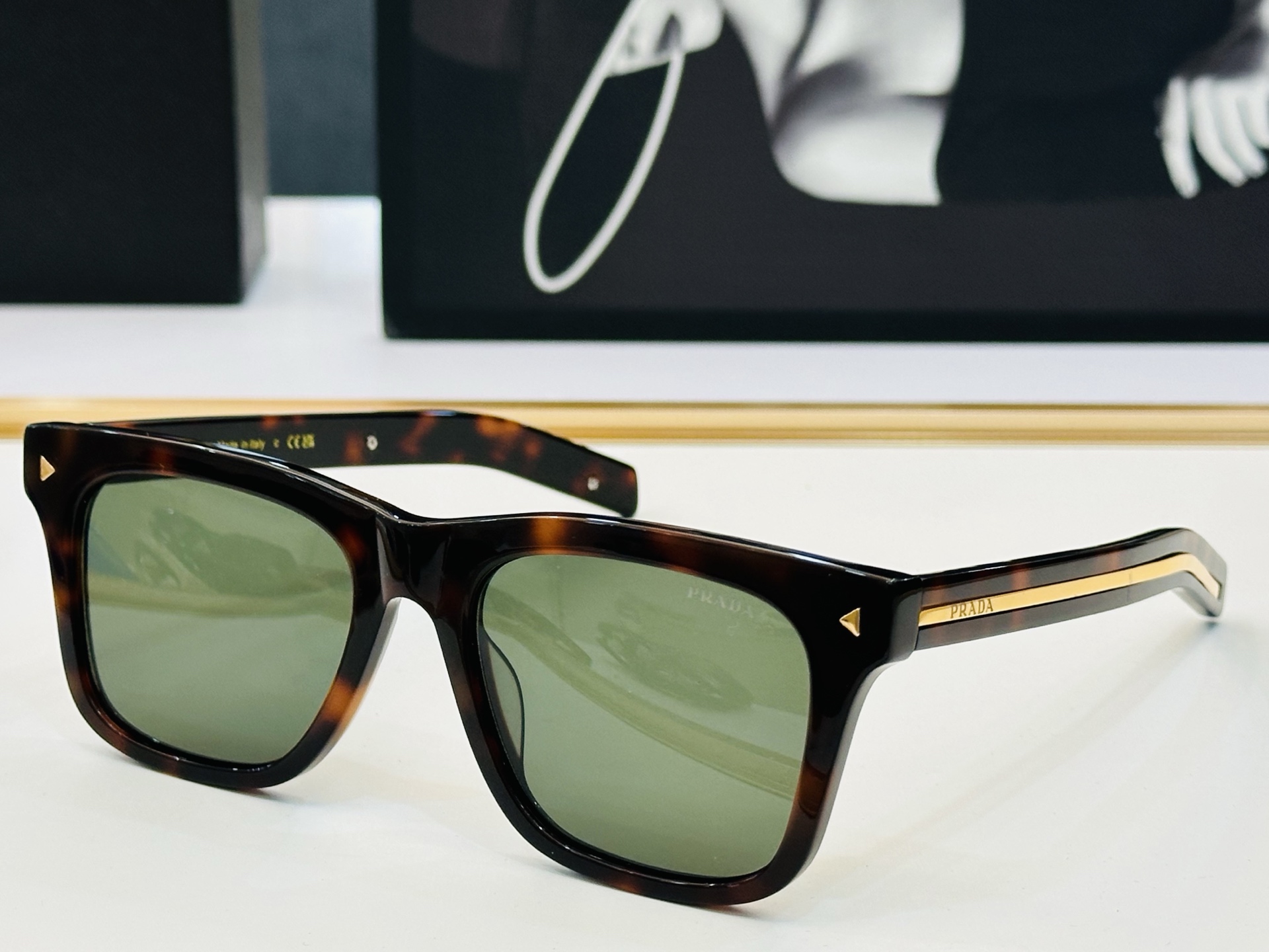 Prada PRA17S Black Sunglasses | Stylish, Durable, and UV Protective 3 i1749124647068 6475 0 1