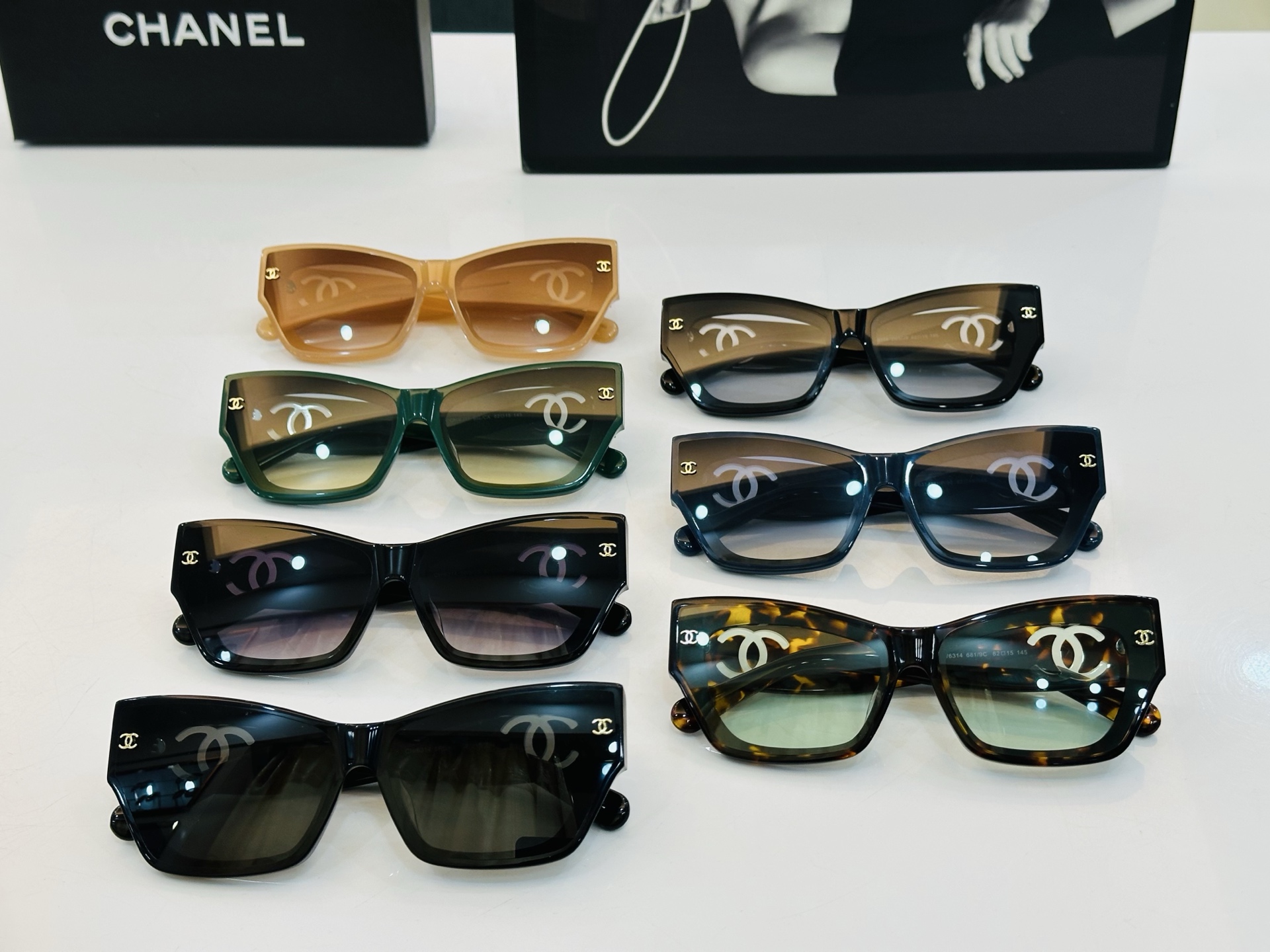 🆕 【CHANE*/香家】MODELCH6314 Size：62口15-145 💅🏻💓L太阳镜 