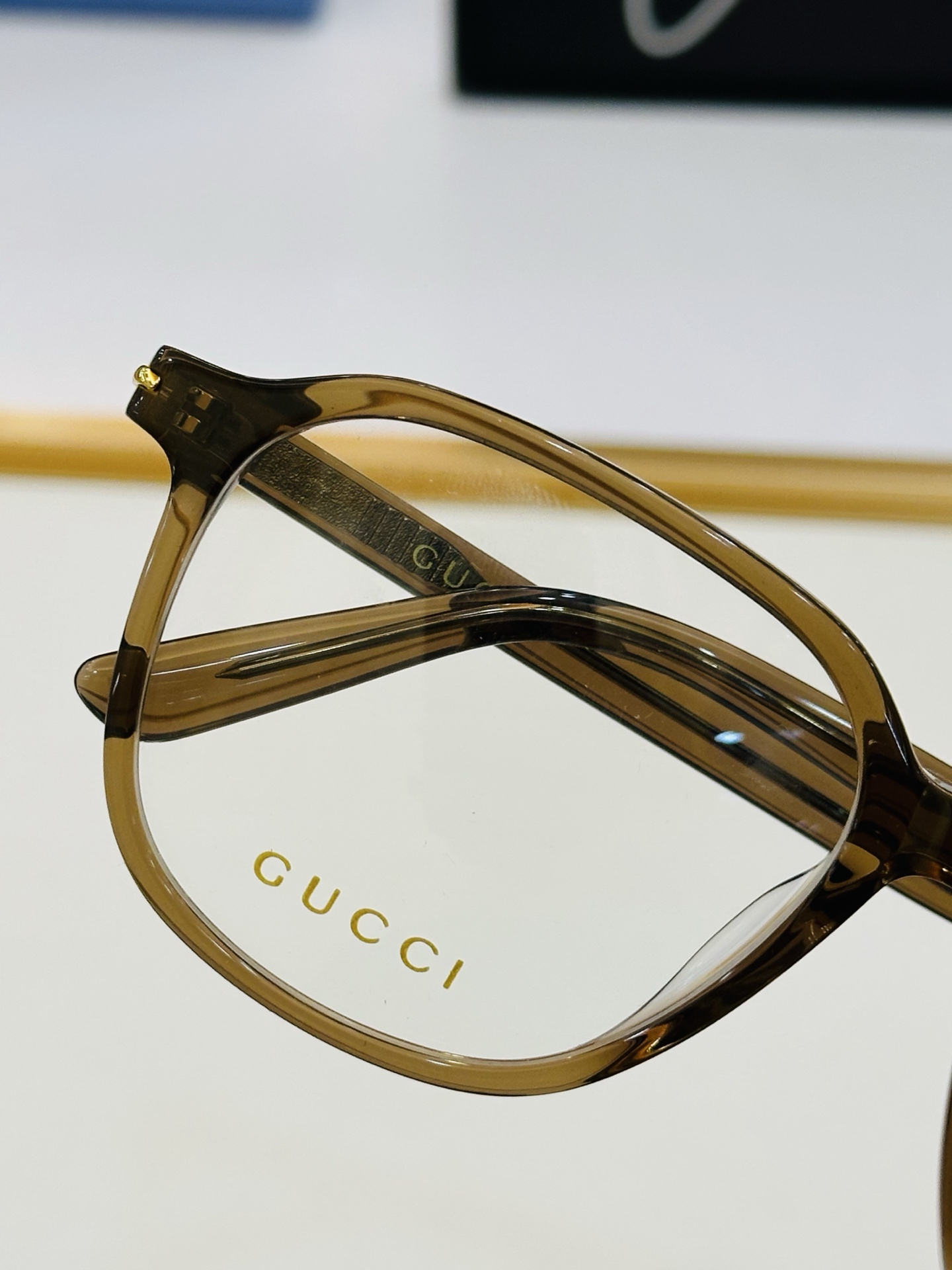 GUCC* 古家 GG1446O 🐝🐝系列 Size：56口18-145 🍁🍁E超绝品质 配光架。 