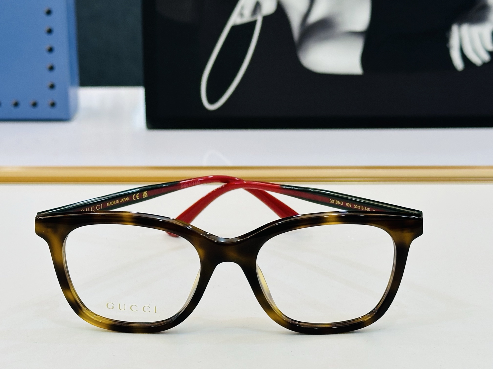GUCC* 古家 GG1864O 🐝🐝系列 Size：50口18-145   🍁🍁W 超绝品质 配光架。