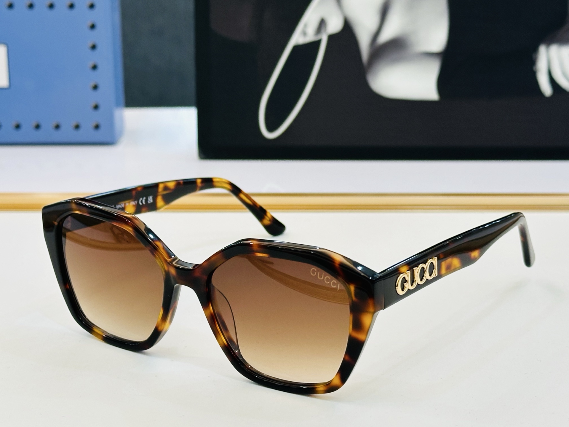 GUCCl*古家 时尚太阳镜 GG1891 Size：54口18-145  🎈超时尚☀☀💝🙏 Z 完美板