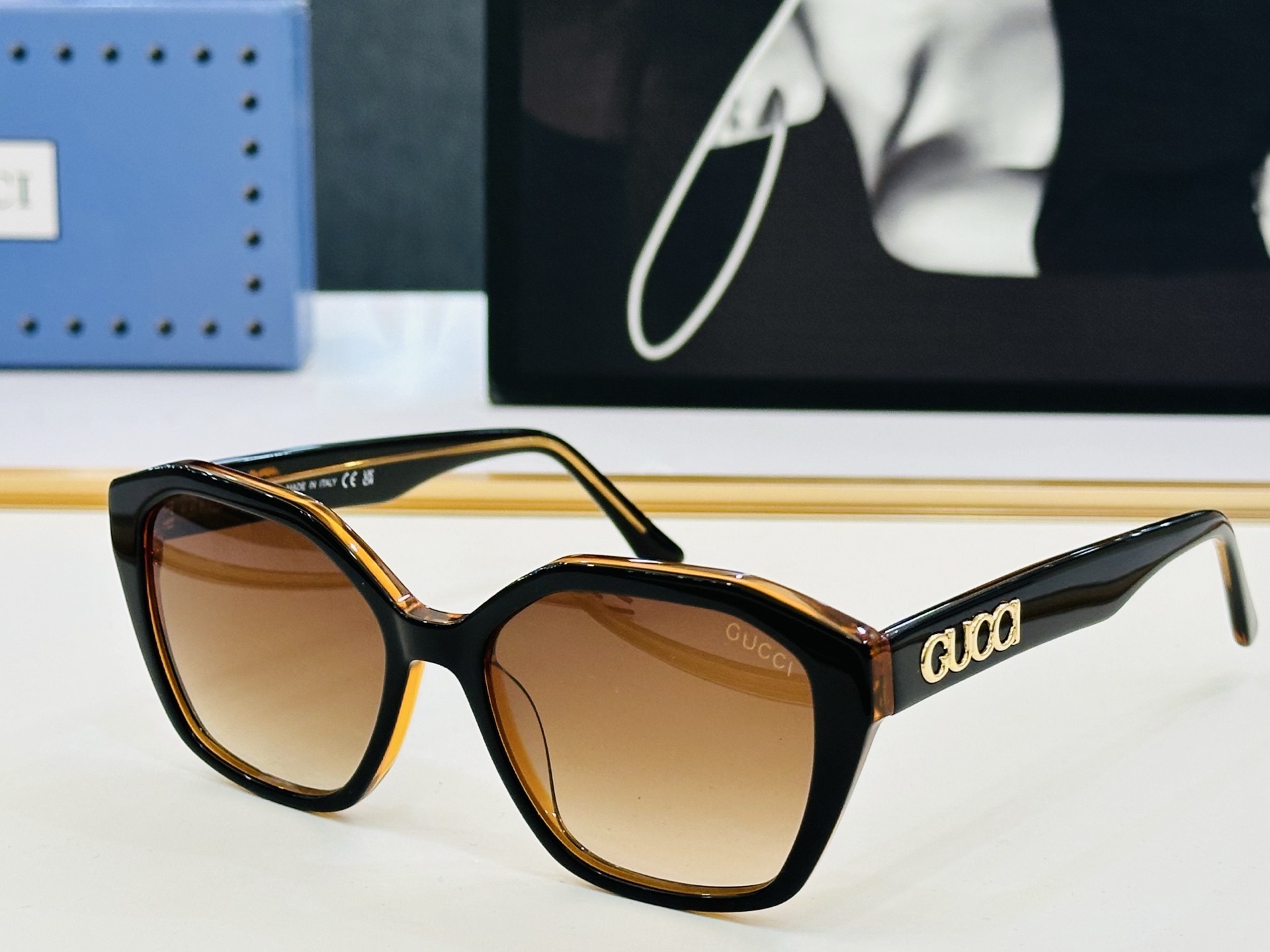 GUCCl*古家 时尚太阳镜 GG1891 Size：54口18-145  🎈超时尚☀☀💝🙏 Z 完美板