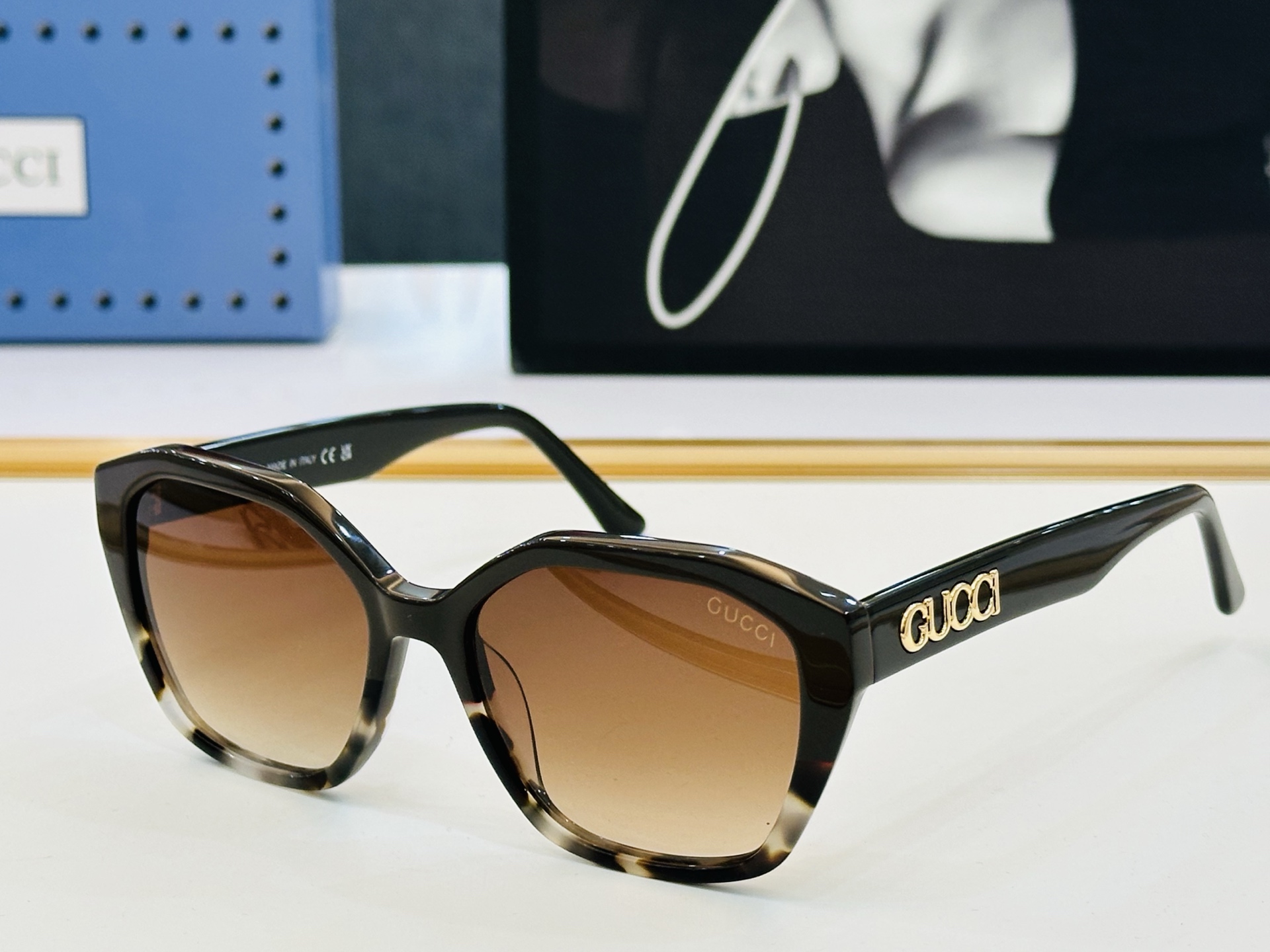 GUCCl*古家 时尚太阳镜 GG1891 Size：54口18-145  🎈超时尚☀☀💝🙏 Z 完美板