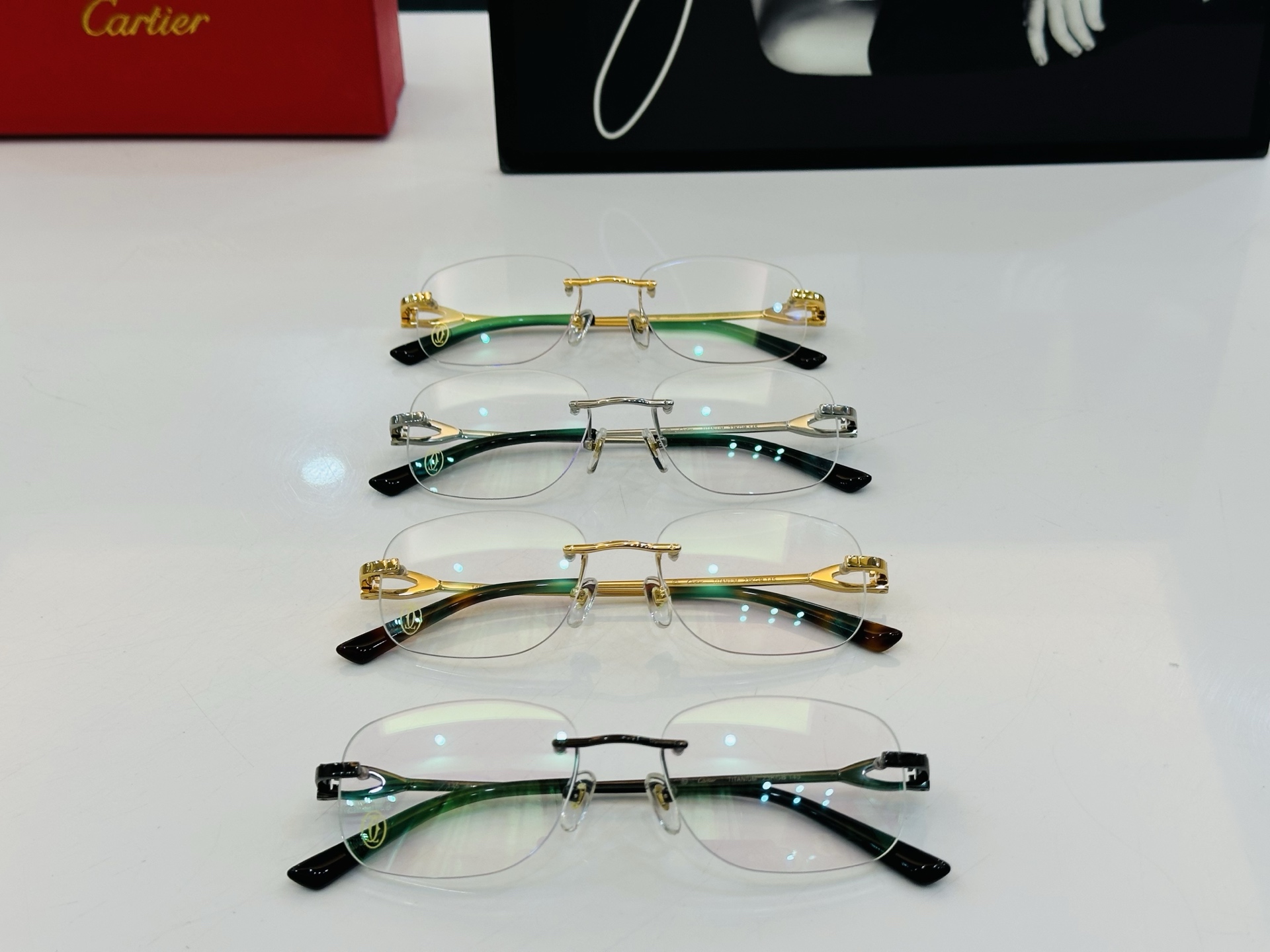 🆕 原版Cartie* 卡家 官网经典款 太阳镜 CT0290 Size：55口18-145 电镀工艺精