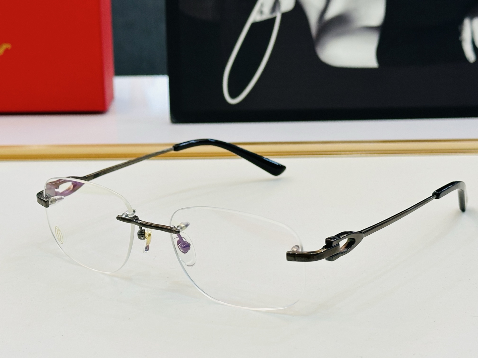 🆕 原版Cartie* 卡家 官网经典款 太阳镜 CT0290 Size：55口18-145 电镀工艺精