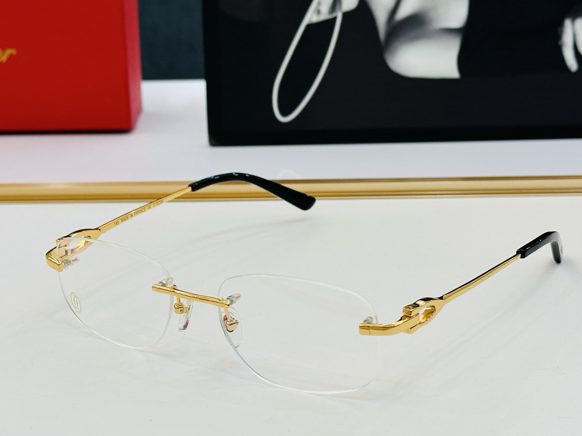 🆕 原版Cartie* 卡家 官网经典款 太阳镜 CT0290 Size：55口18-145 电镀工艺精