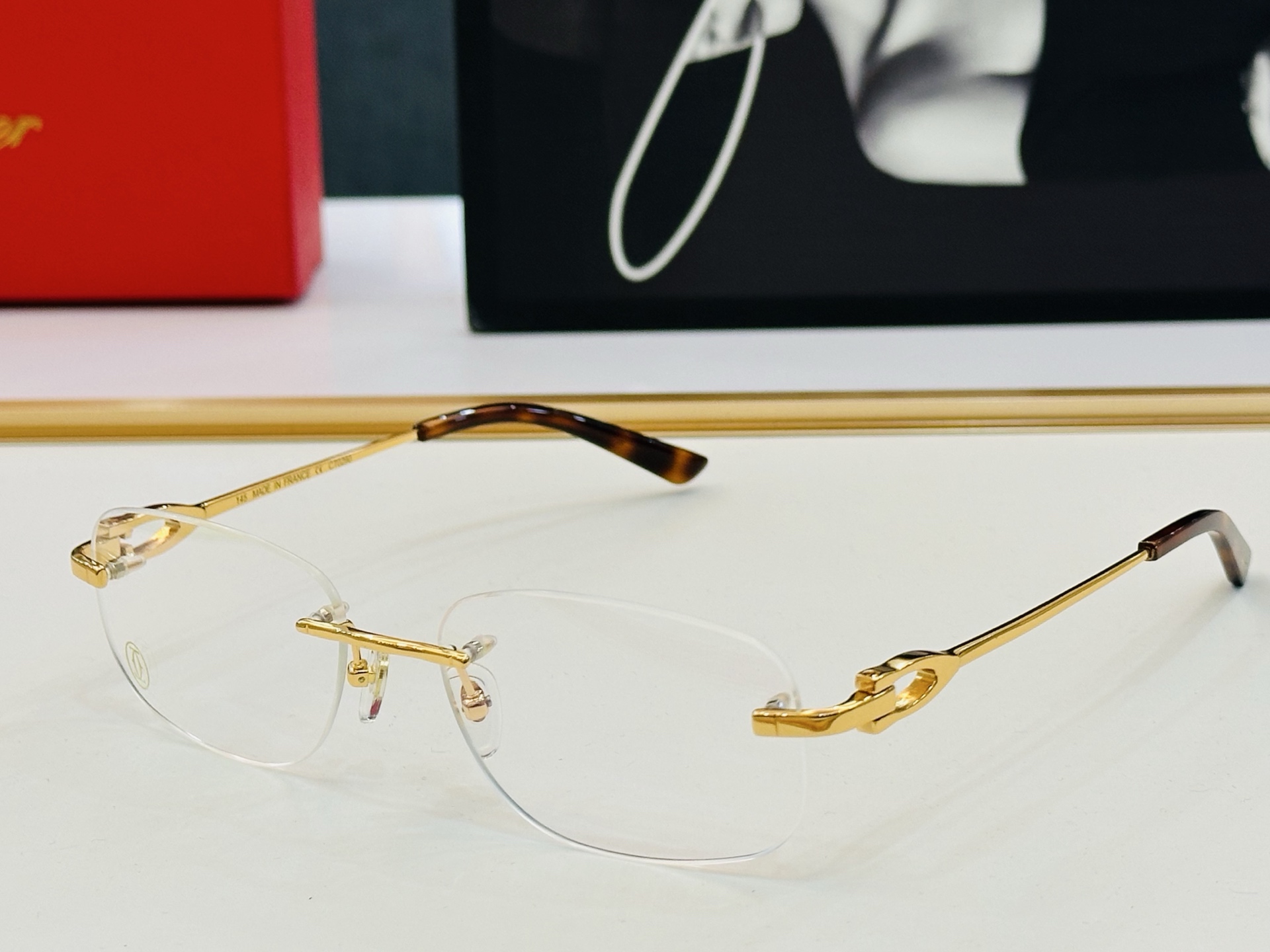 🆕 原版Cartie* 卡家 官网经典款 太阳镜 CT0290 Size：55口18-145 电镀工艺精