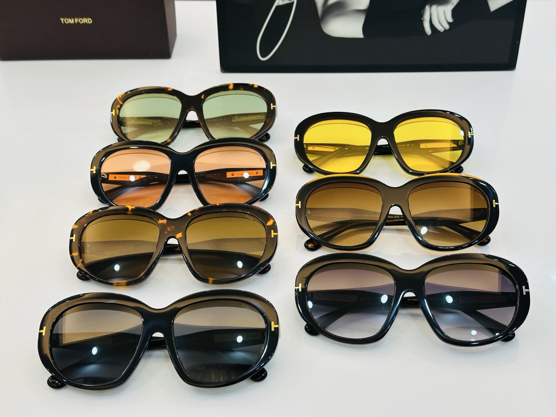 🆕款 TOM FORD🏇汤姆家 MODEL FT1193 size：55口20-145 😍C时尚潮流 板