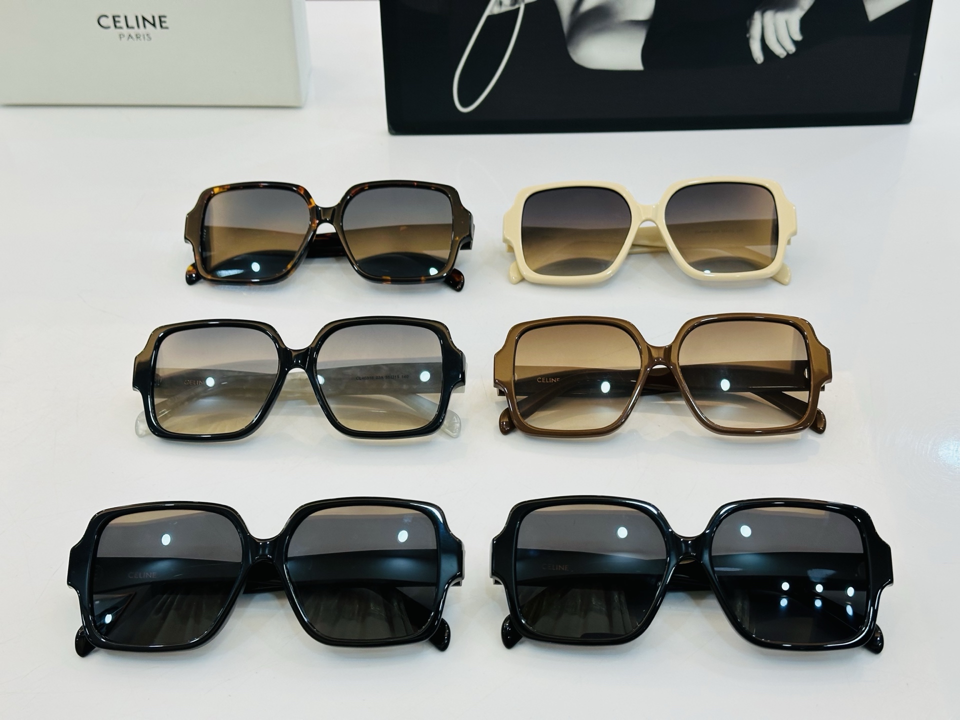 【CELINE】赛琳 CL40316  Size：55口15-140 一直热销的款式 欧美风 光泽度好 