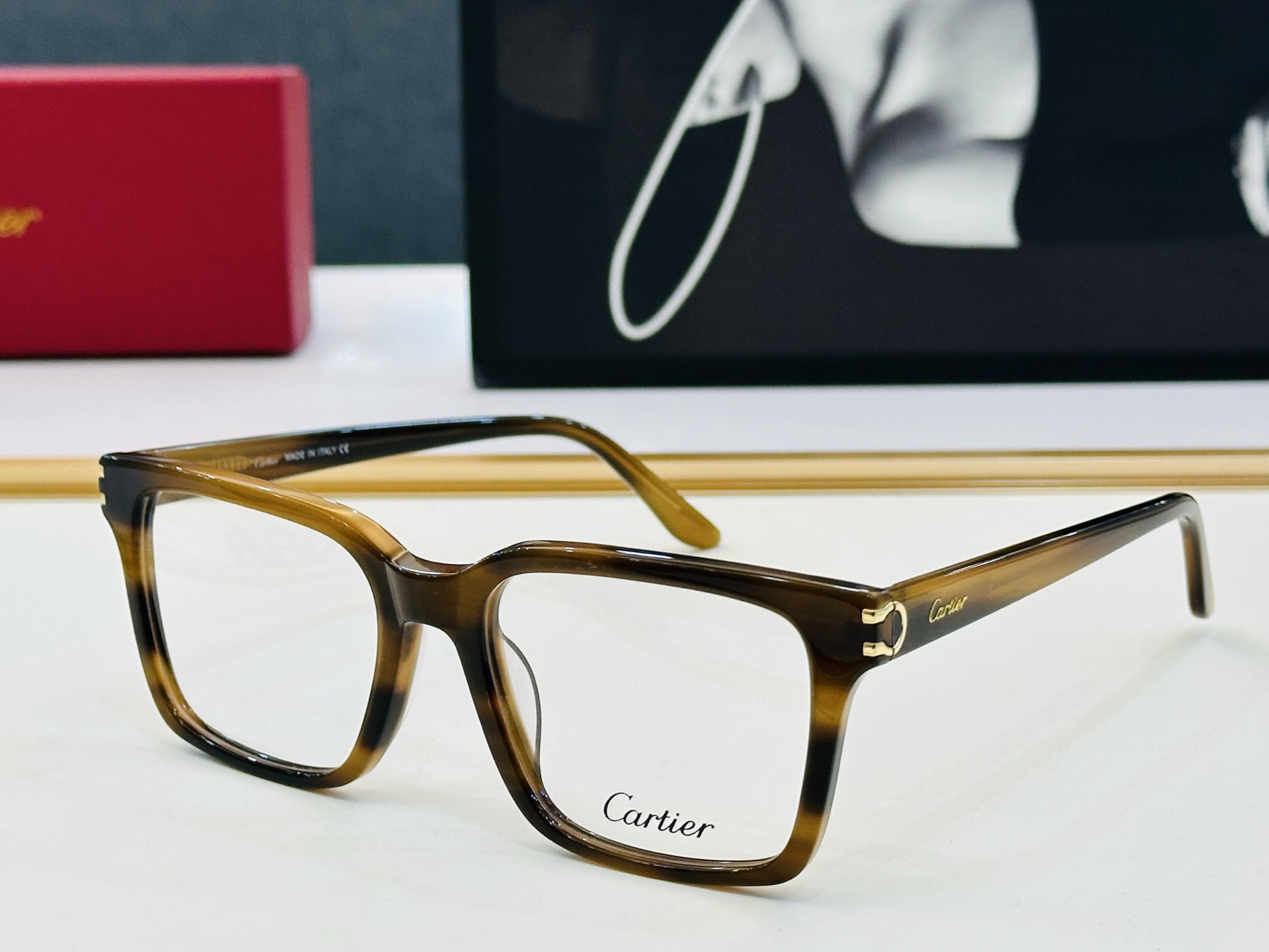 Cartier-卡家 ✨CT0456O Size：54口19-145 不挑脸型 简约大气 时尚休闲 👌👃