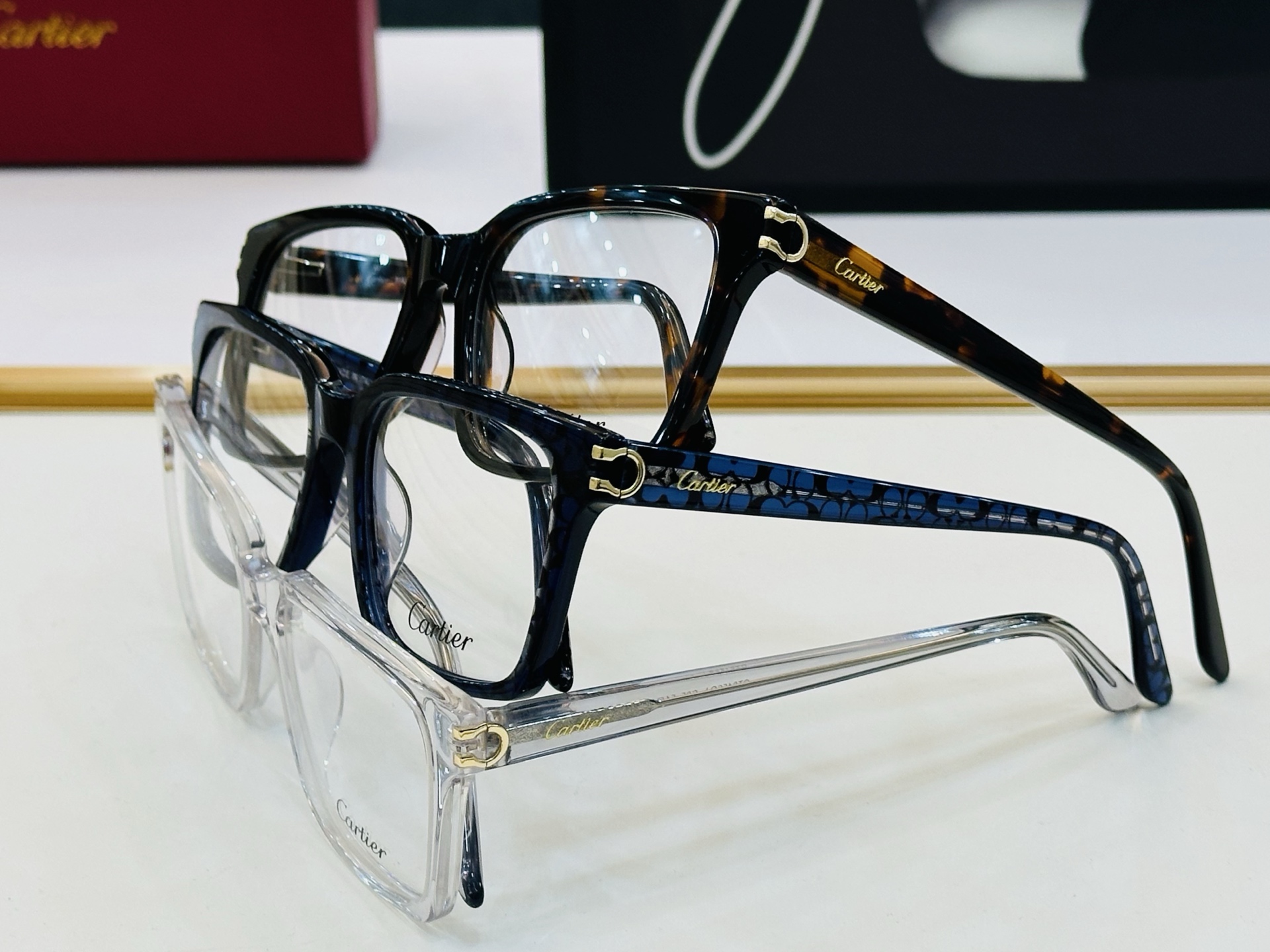 Cartier-卡家 ✨CT0456O Size：54口19-145 不挑脸型 简约大气 时尚休闲 👌👃