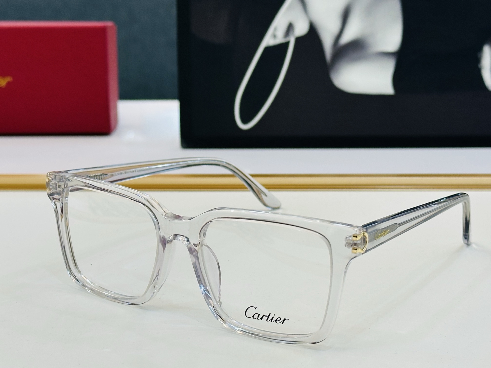 Cartier-卡家 ✨CT0456O Size：54口19-145 不挑脸型 简约大气 时尚休闲 👌👃