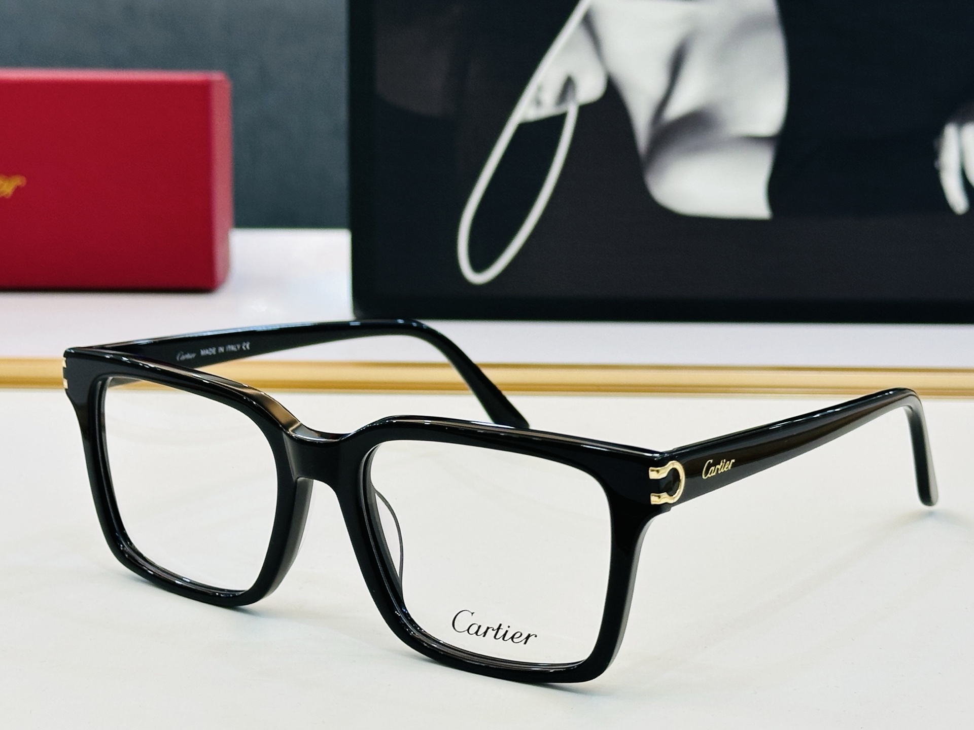 Cartier-卡家 ✨CT0456O Size：54口19-145 不挑脸型 简约大气 时尚休闲 👌👃