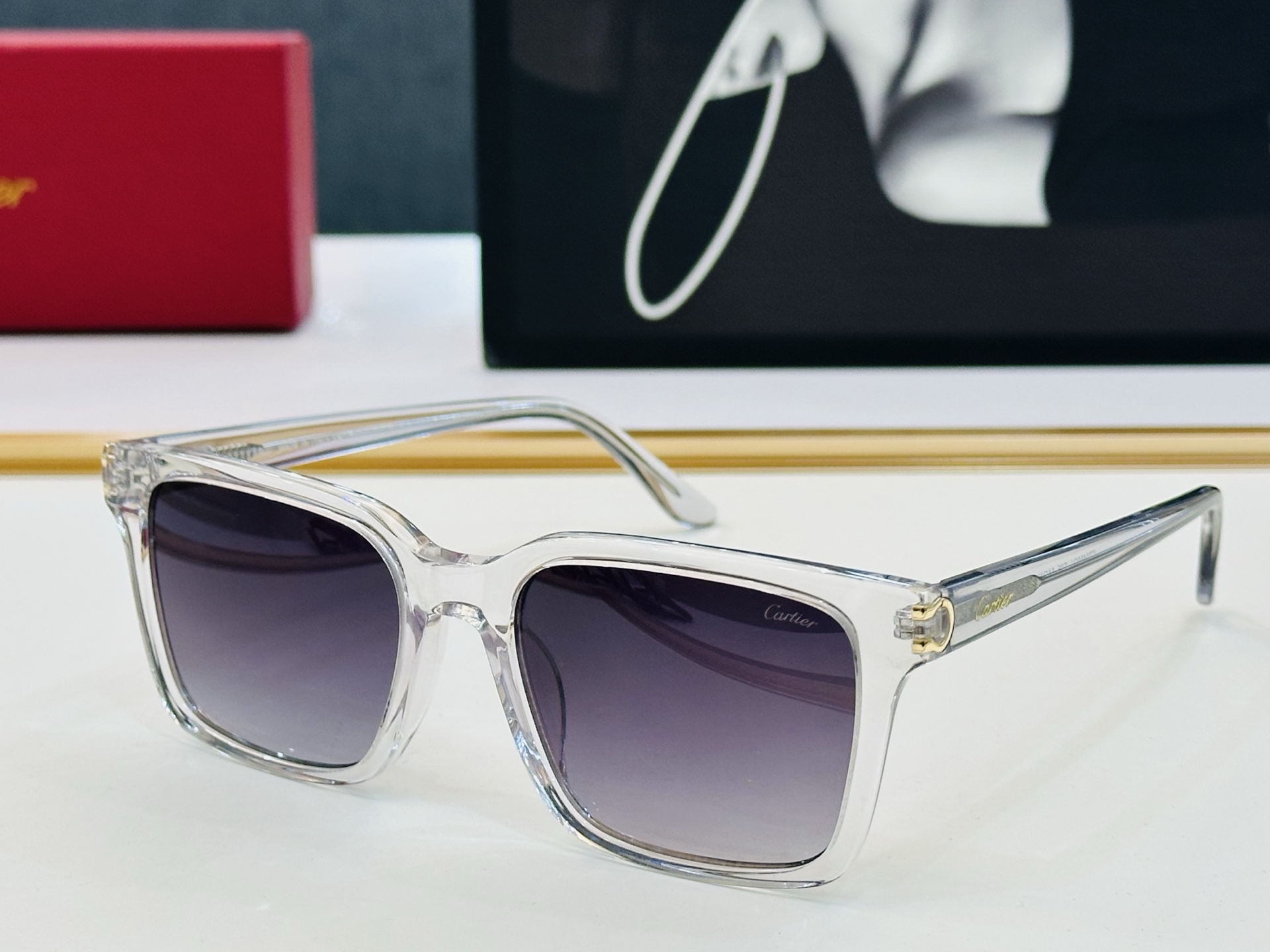 Cartier-卡家 ✨CT0456O Size：54口19-145 不挑脸型 简约大气 时尚休闲 👌👃