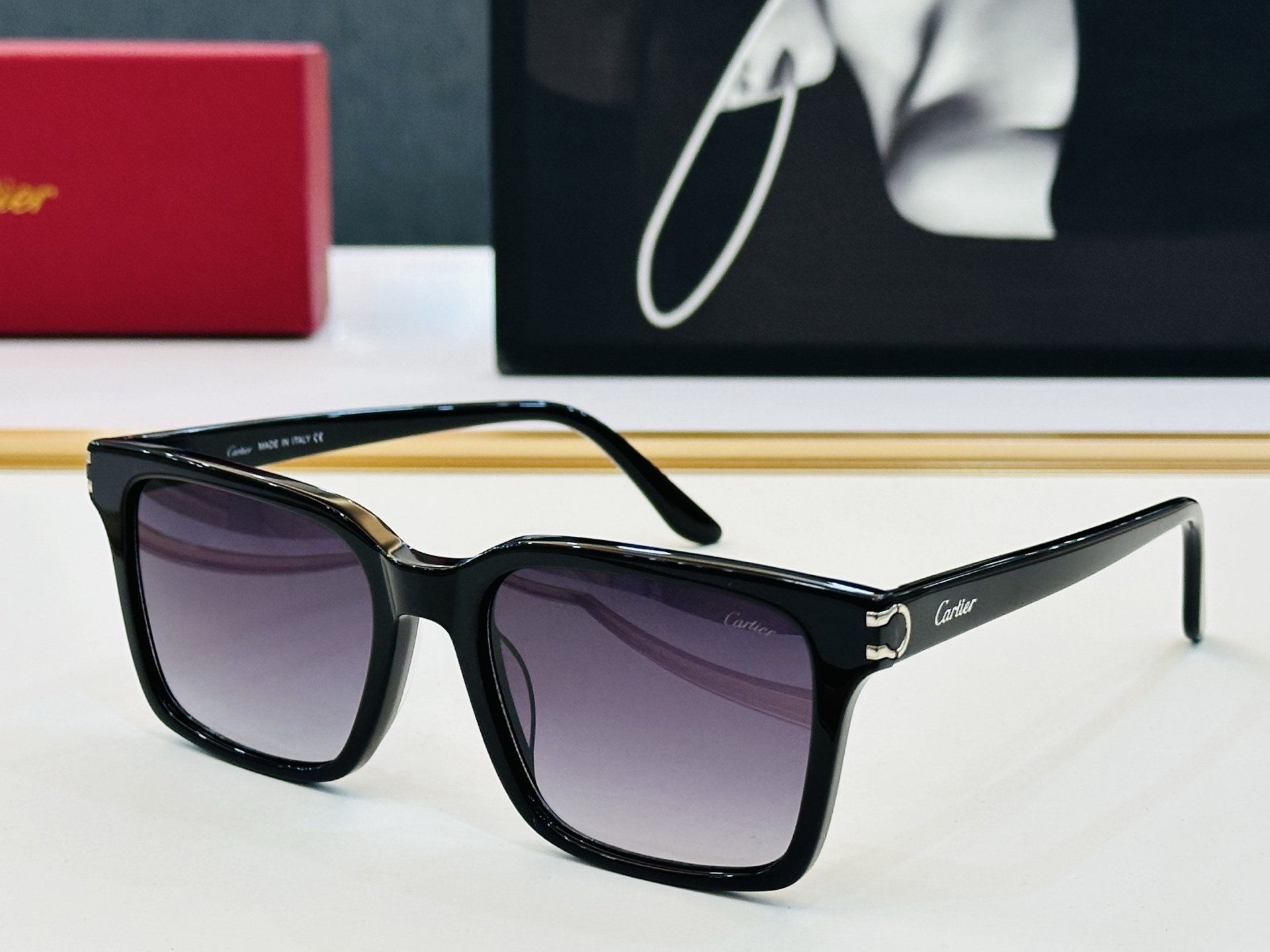 Cartier-卡家 ✨CT0456O Size：54口19-145 不挑脸型 简约大气 时尚休闲 👌👃