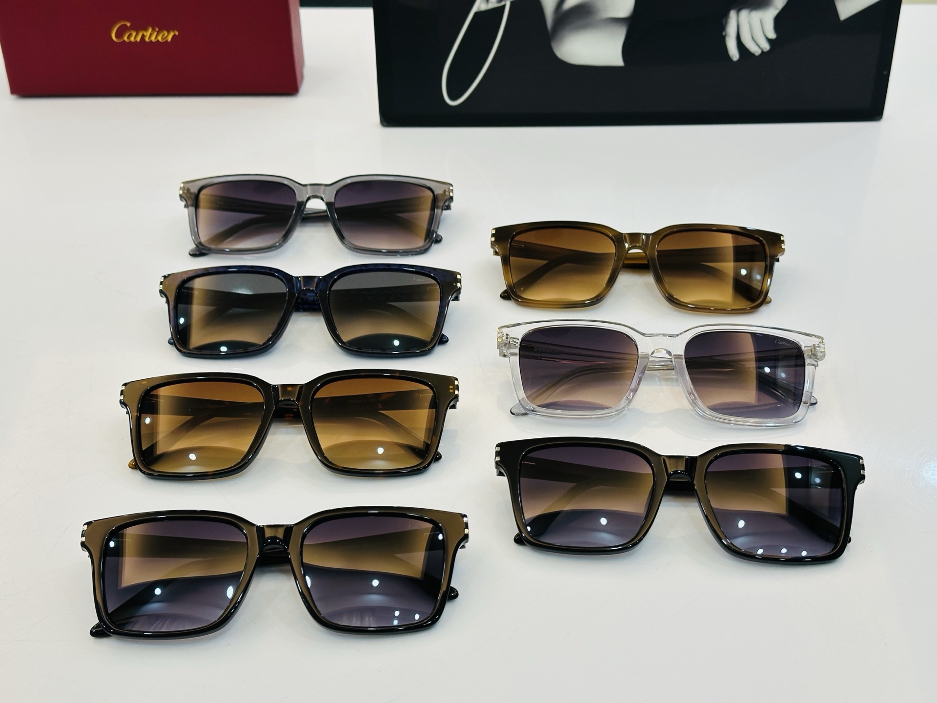 Cartier-卡家 ✨CT0456O Size：54口19-145 不挑脸型 简约大气 时尚休闲 👌👃