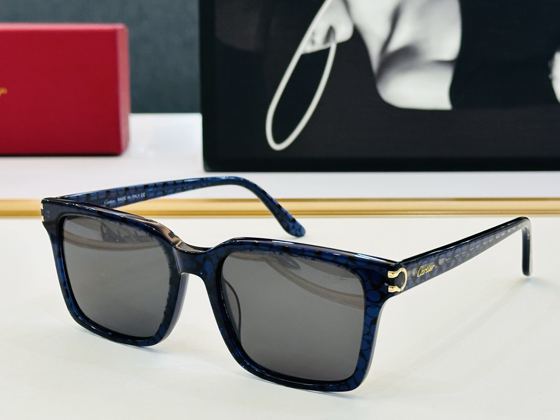 Cartier-卡家 ✨CT0456O Size：54口19-145 不挑脸型 简约大气 时尚休闲 👌👃
