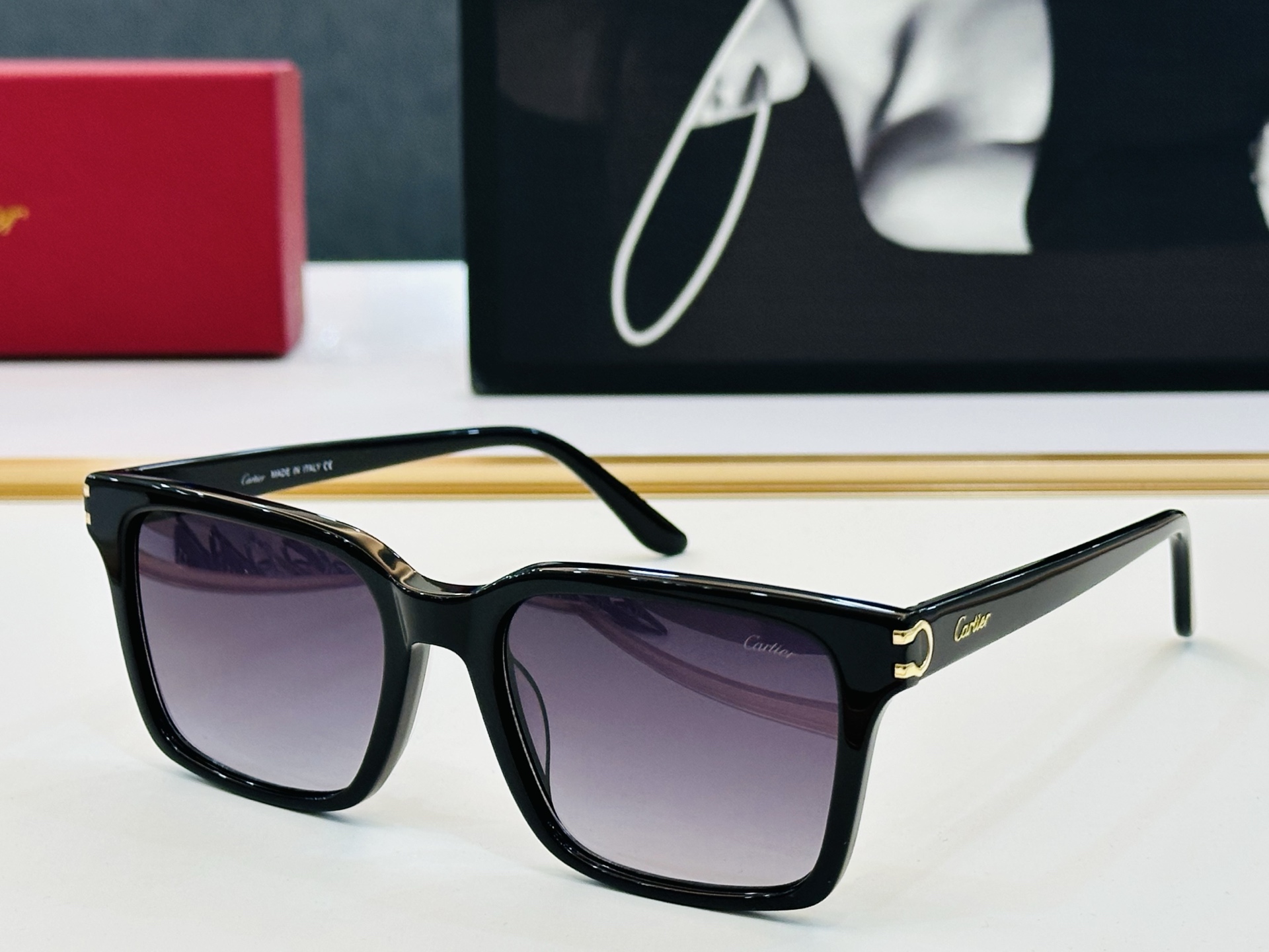 Cartier-卡家 ✨CT0456O Size：54口19-145 不挑脸型 简约大气 时尚休闲 👌👃