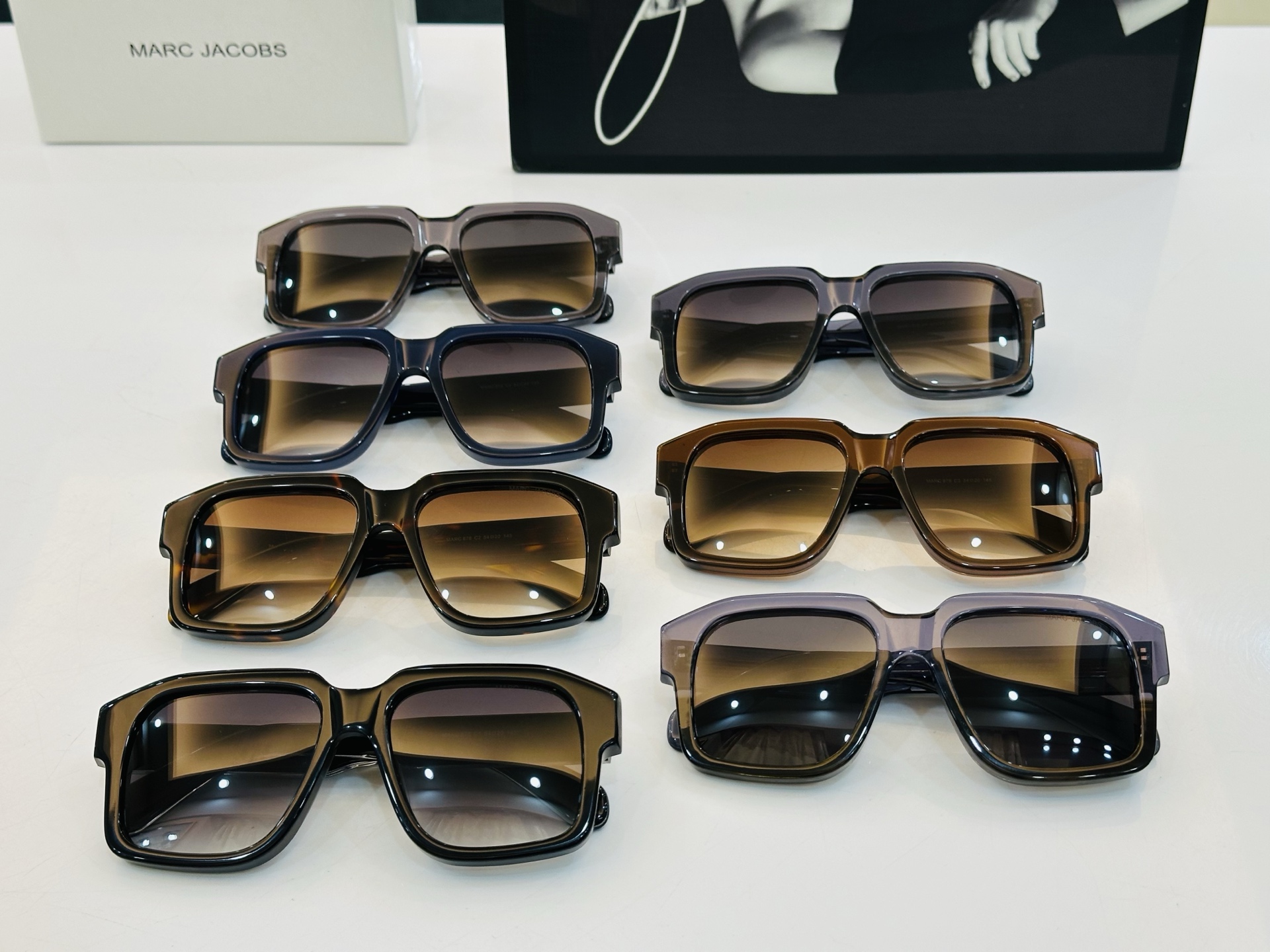 Marc jacobs 马杰家 MARC878   Size：54口20-145 采用今年流行的板材 Z