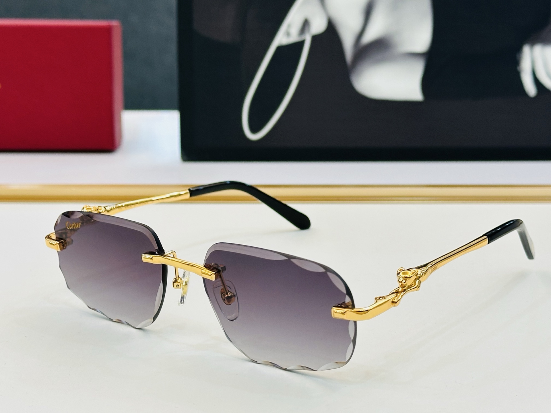 Cartier-卡家 ✨CT0281O  Size：56口17-140 时尚休闲 👌👃X太阳镜 