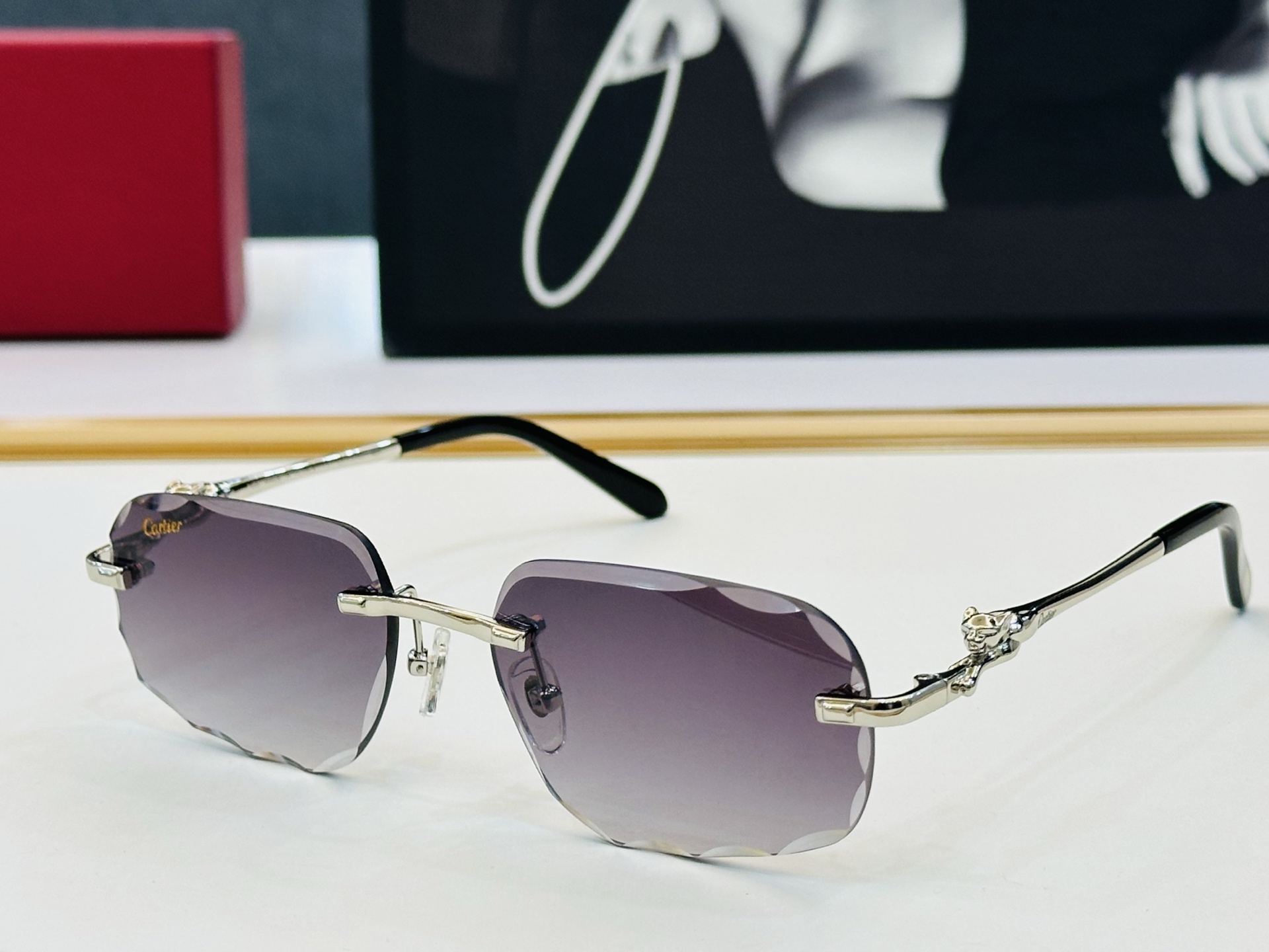 Cartier-卡家 ✨CT0281O  Size：56口17-140 时尚休闲 👌👃X太阳镜 