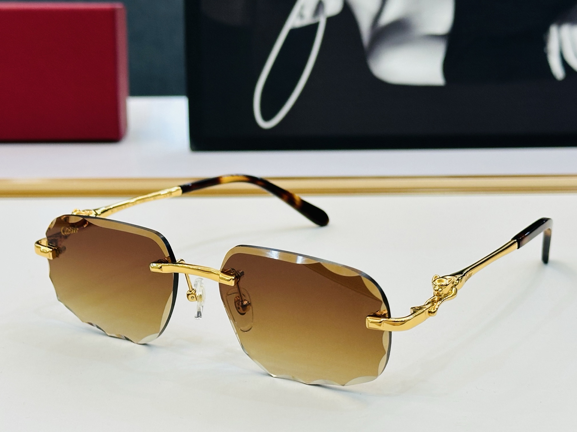 Cartier-卡家 ✨CT0281O  Size：56口17-140 时尚休闲 👌👃X太阳镜 