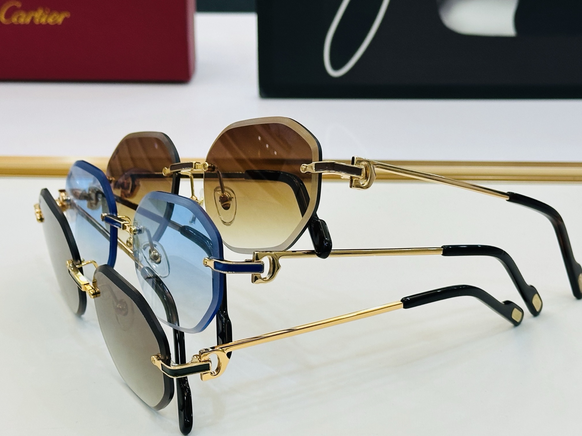 Cartier-卡家 ✨CT0658S Size：56口17-143  时尚休闲 👌👃X太阳镜 
