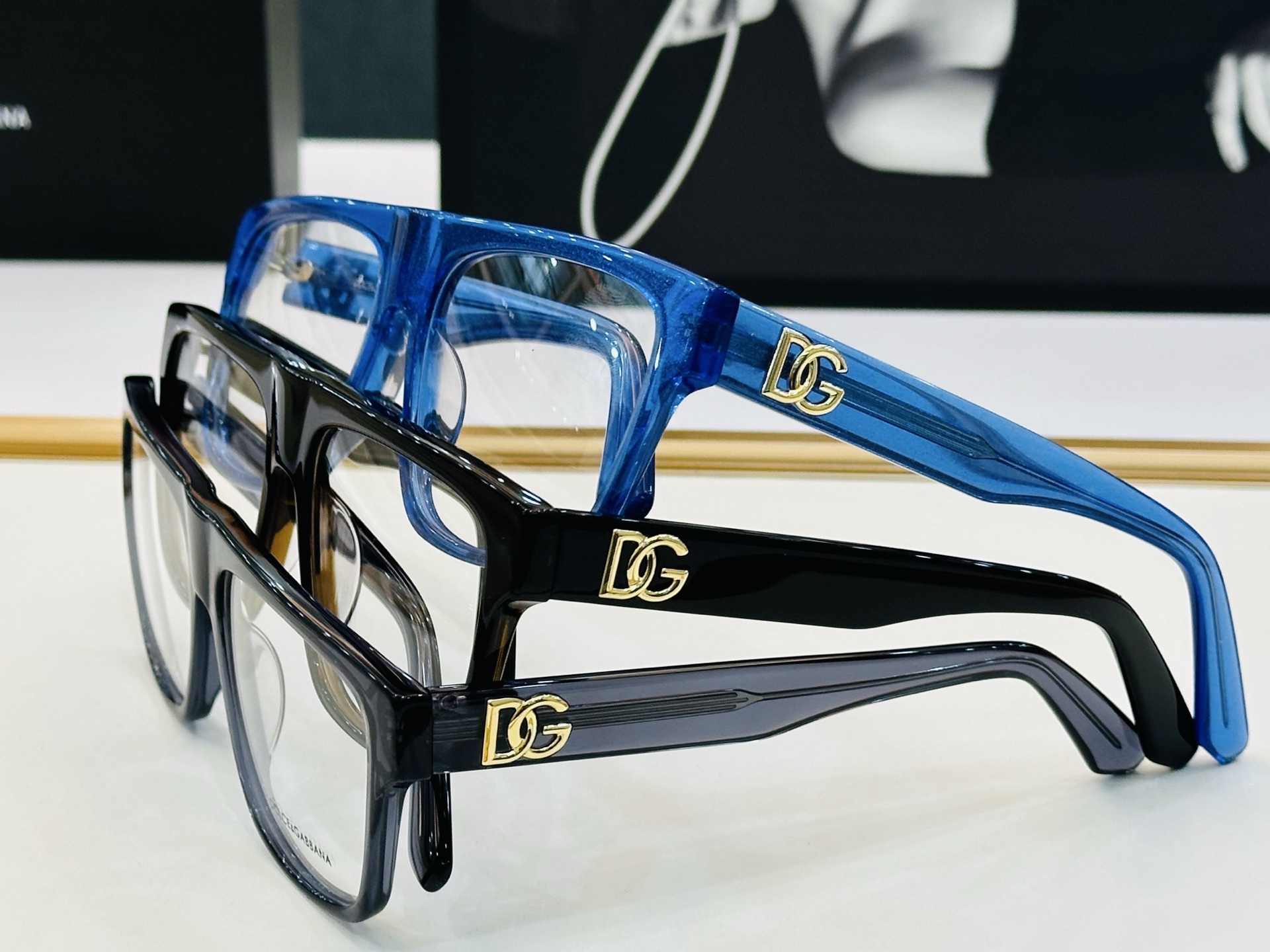 DOLCE&GABBANA* 杜家 DG3417  近视眼镜架 size：55口17-145 质量杠杠的