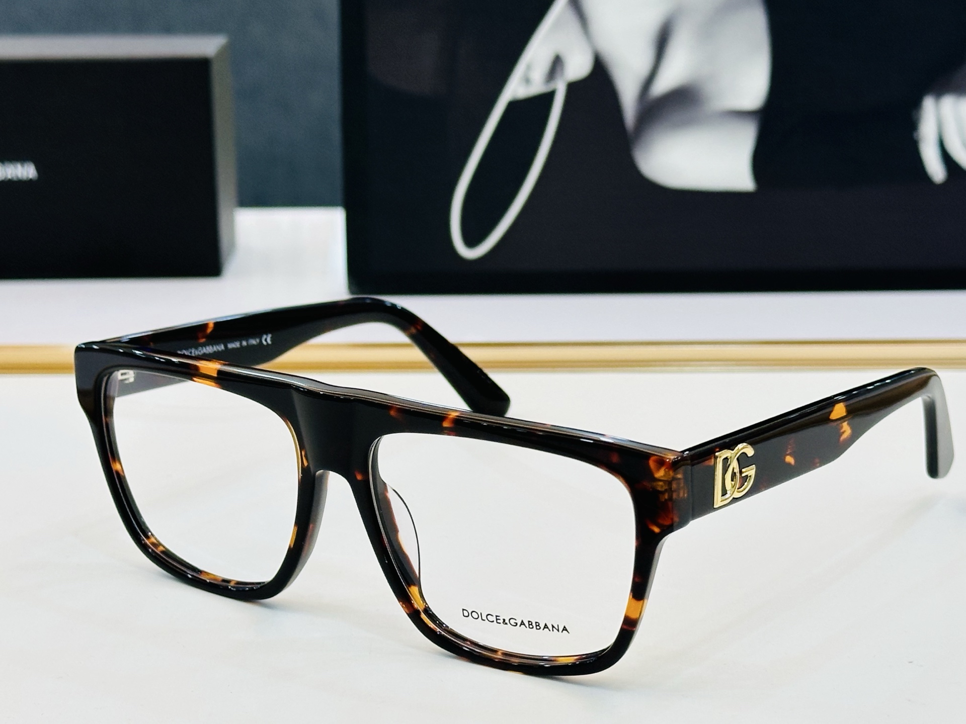 DOLCE&GABBANA* 杜家 DG3417  近视眼镜架 size：55口17-145 质量杠杠的
