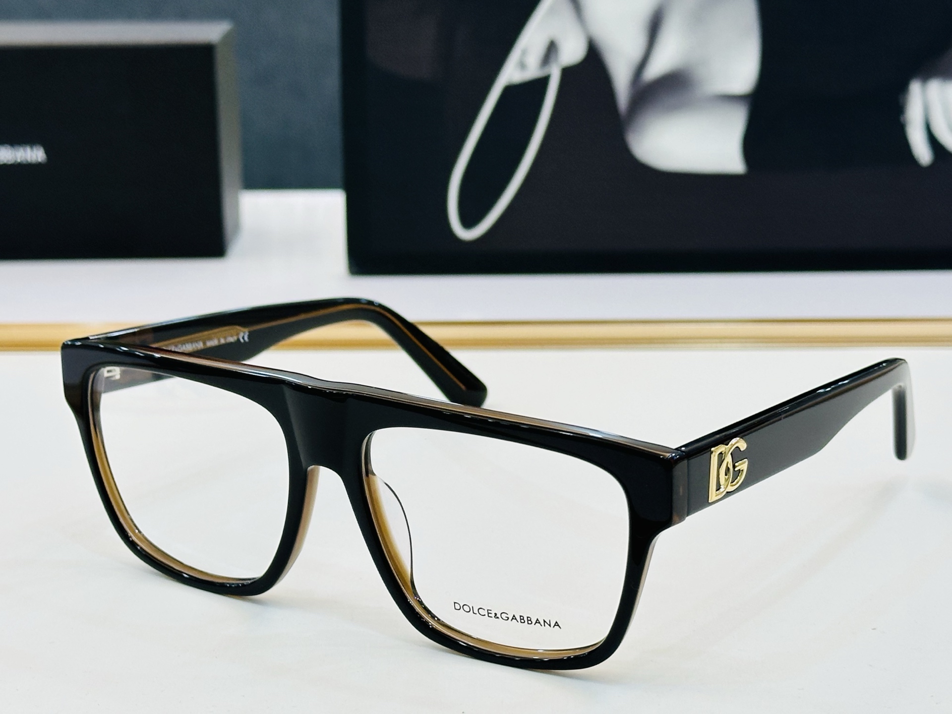 DOLCE&GABBANA* 杜家 DG3417  近视眼镜架 size：55口17-145 质量杠杠的