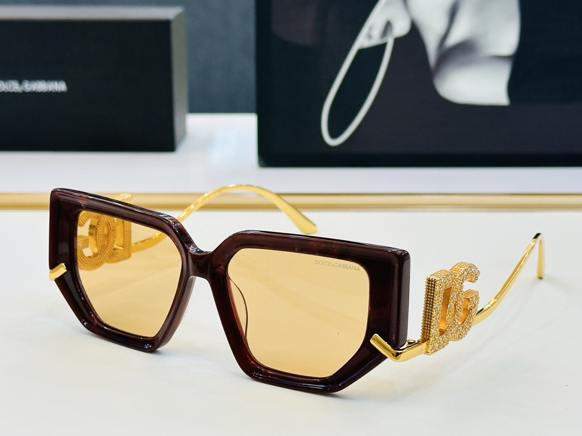 DOLCE&GABBANA* 杜家 DG6663 size：52口16-140  质量杠杠的 👍喜欢的快