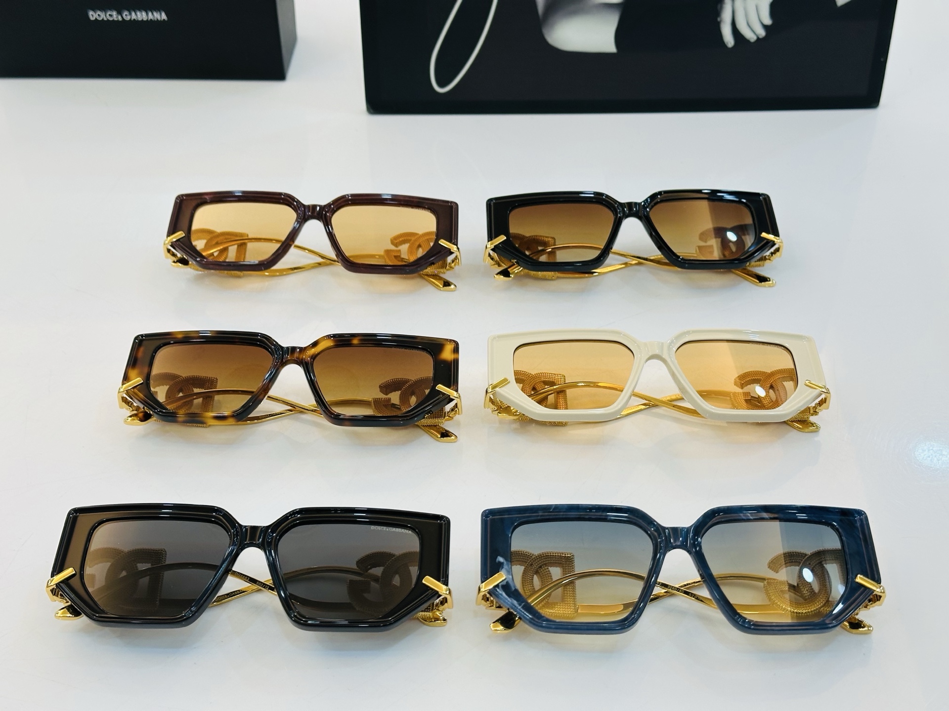 DOLCE&GABBANA* 杜家 DG6663 size：52口16-140  质量杠杠的 👍喜欢的快