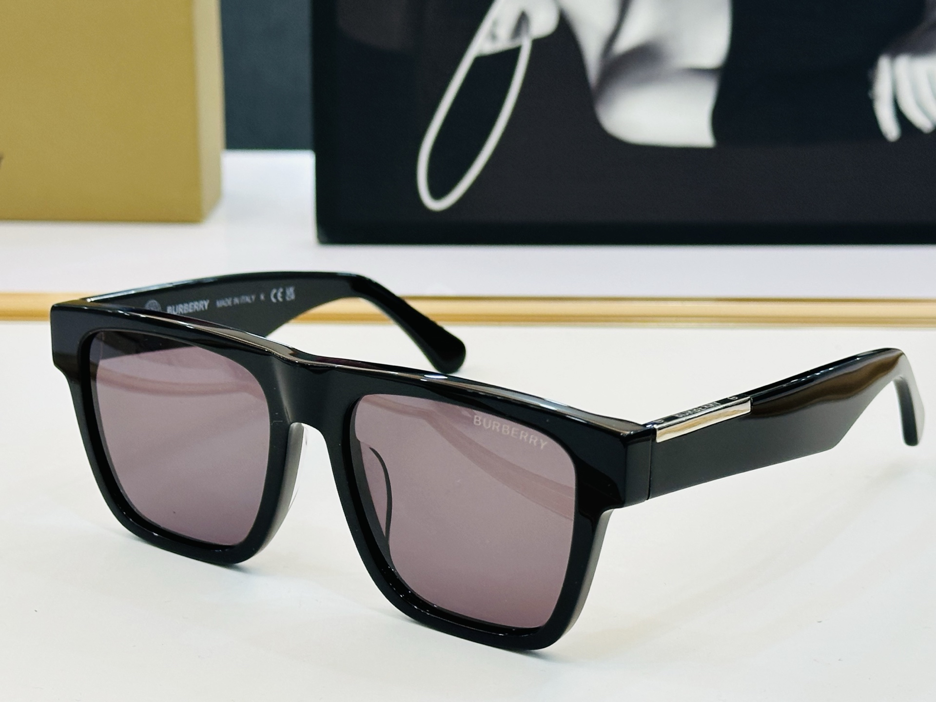 新款 BURBERR*🔻巴家 BE4438   百搭镜架Size：54口18-140   高品质 到货 