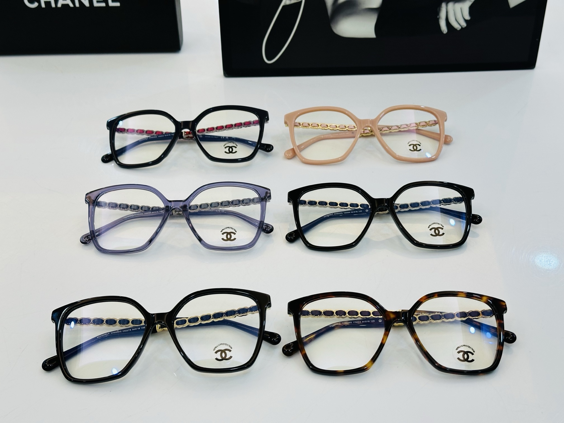 【CHANE*/香家】MODEL CH5546   Size：54口18-145 💅🏻☝👓完美品质 一💋