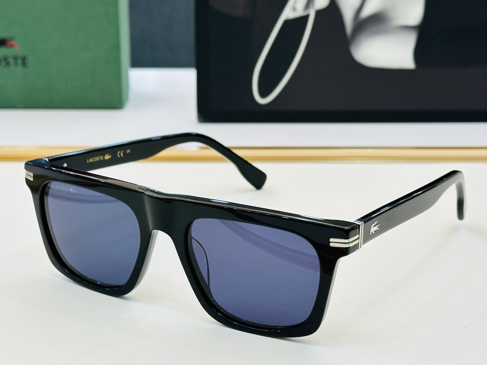 🆕 鳄鱼 LACOSTE 最新款L6045S Size：52口20-145 💫💫时尚舒适  💍C超轻 太