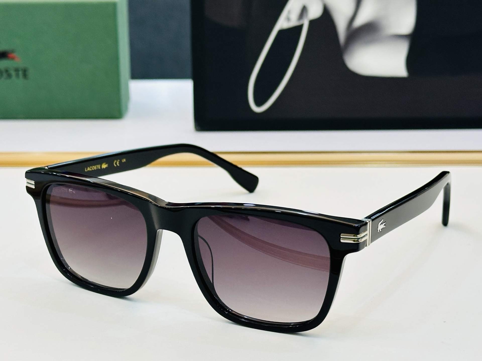 🆕 鳄鱼 LACOSTE 最新款L6046S Size：53口20-145 💫💫时尚舒适  💍C超轻 太