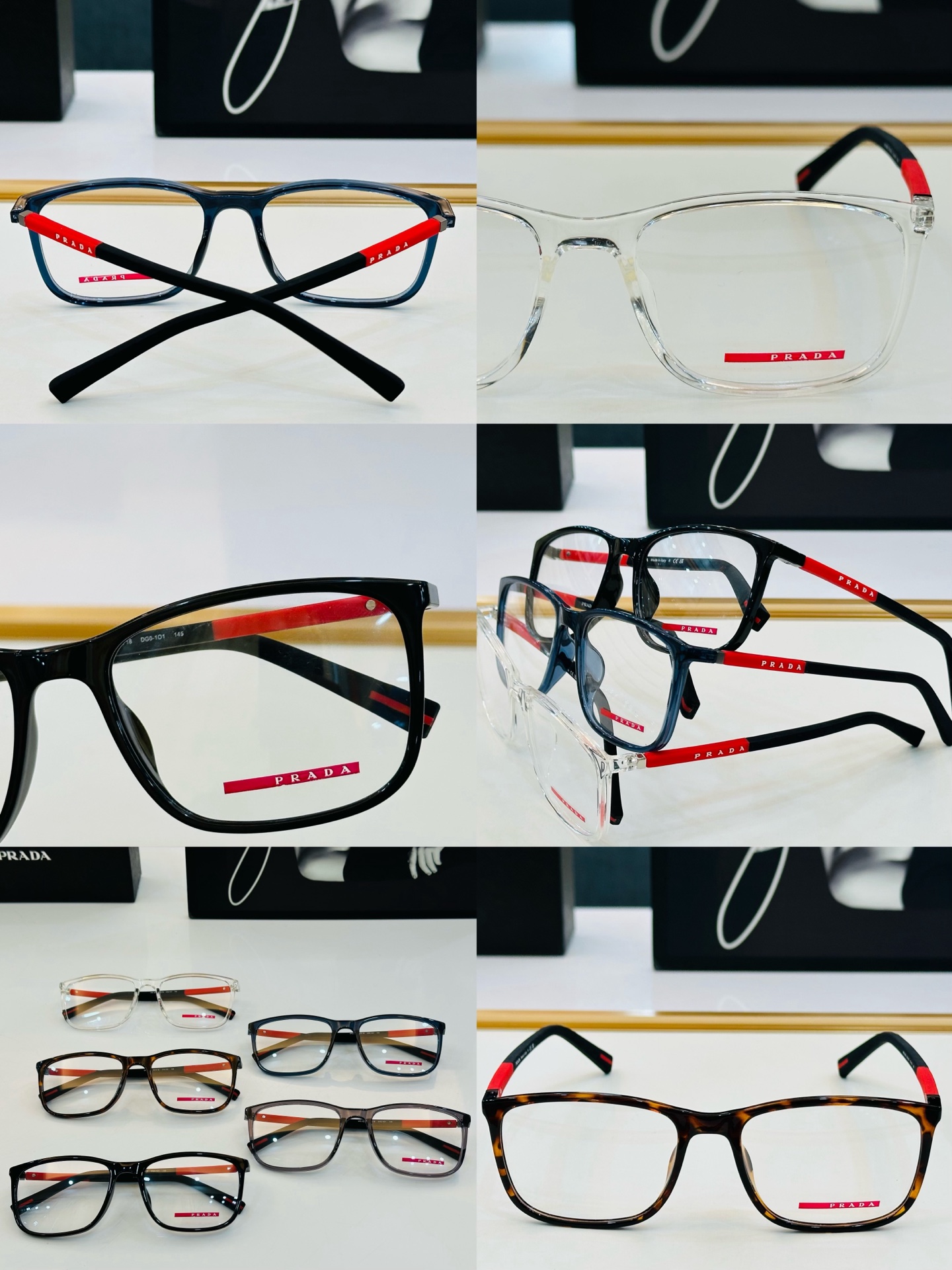 🔺PRAD*🔻普家 VPS03Q Size：55口18-145 眼镜系列堪称精湛制作 彰显独特个 W 最