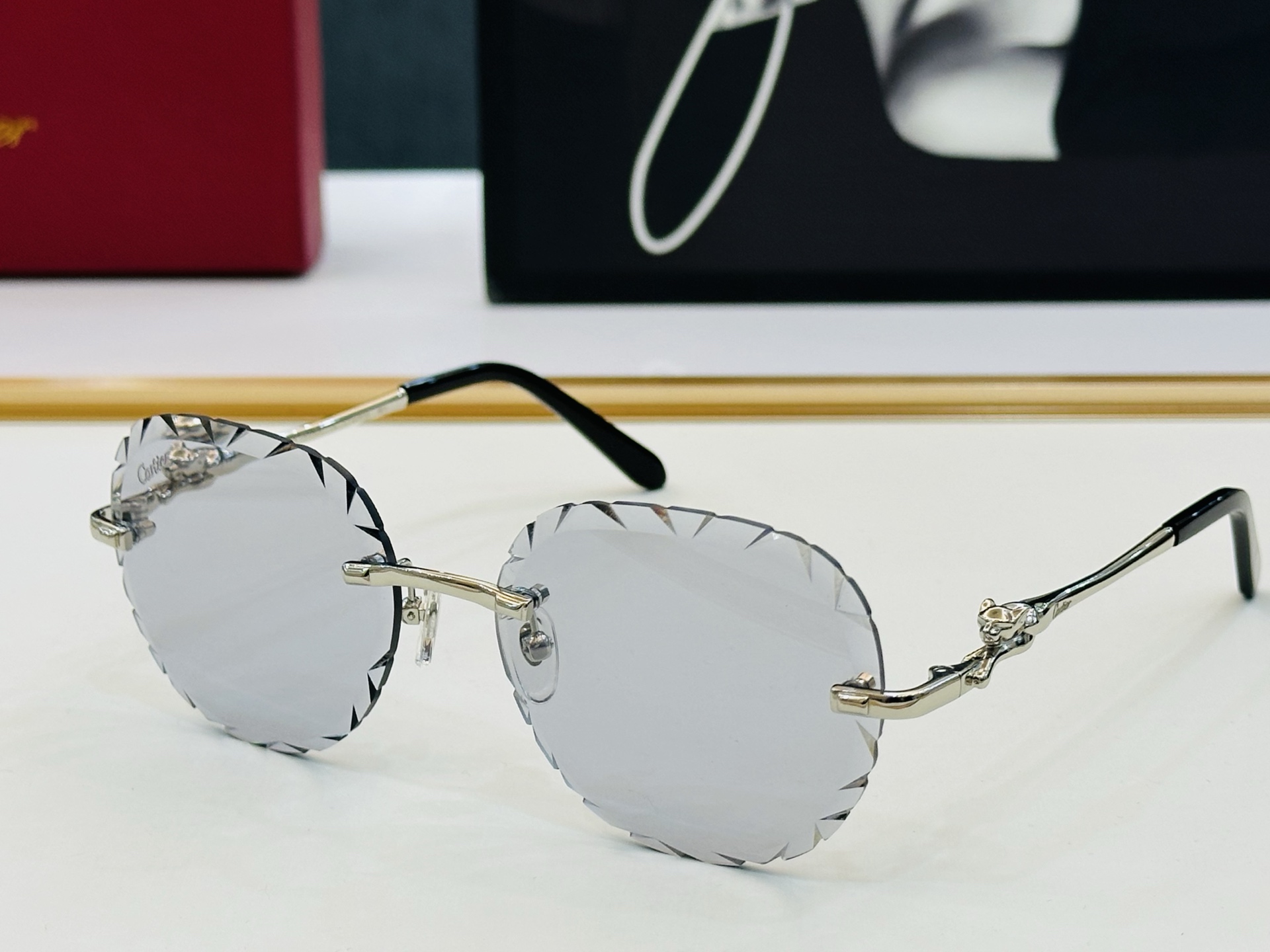 🆕 原版Cartie* 卡家 官网经典款 太阳镜 CT0281O Size：55口18-135  电镀工