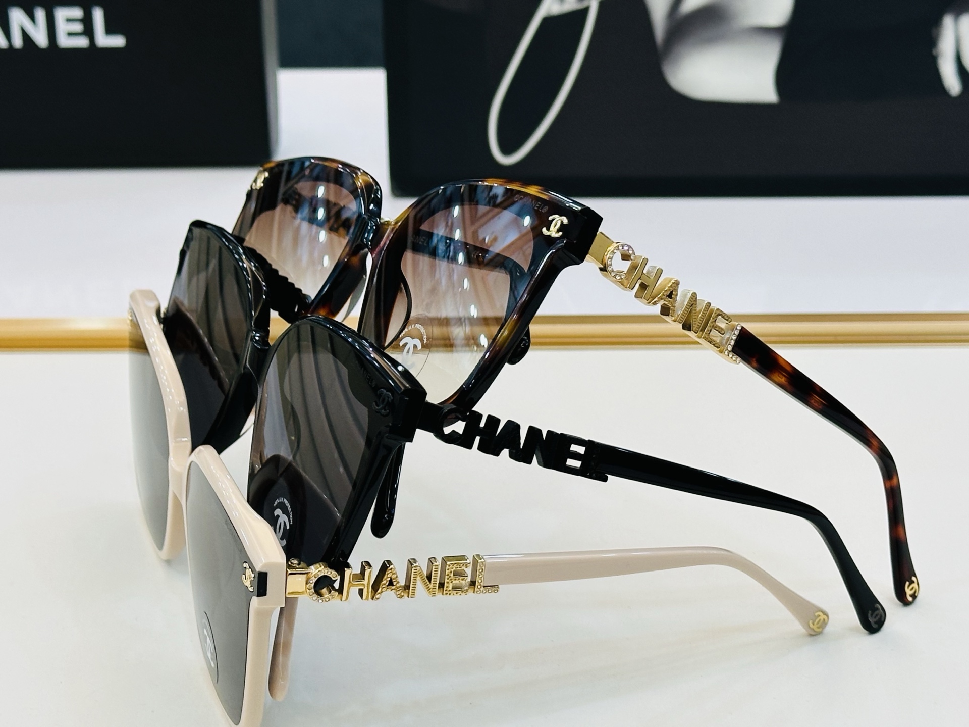 🆕 【CHANE*/香家】MODELCH6806 Size：66口17-145 💅🏻💓B太阳镜 