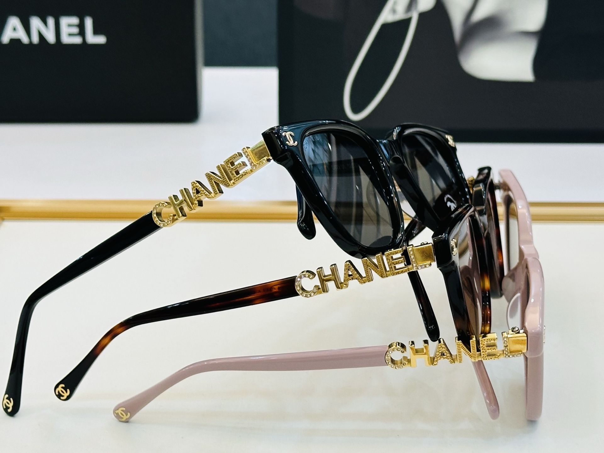 🆕 【CHANE*/香家】MODELCH6801 Size：52口22-145 💅🏻💓B太阳镜 