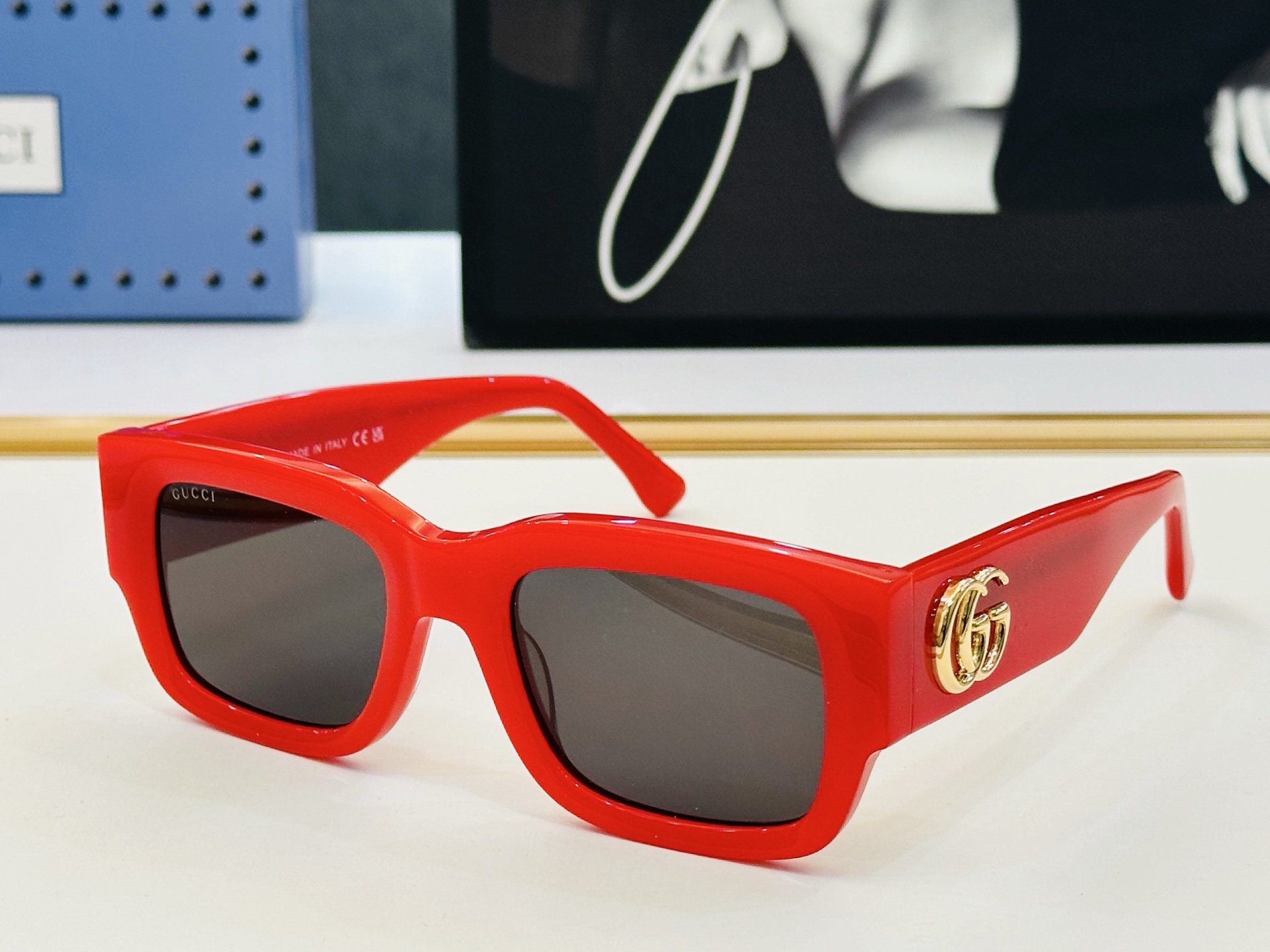 GUCCl*古家 时尚太阳镜 GG1670S Size：52口22-145 🎈超时尚☀☀💝🙏 L镜腿 完